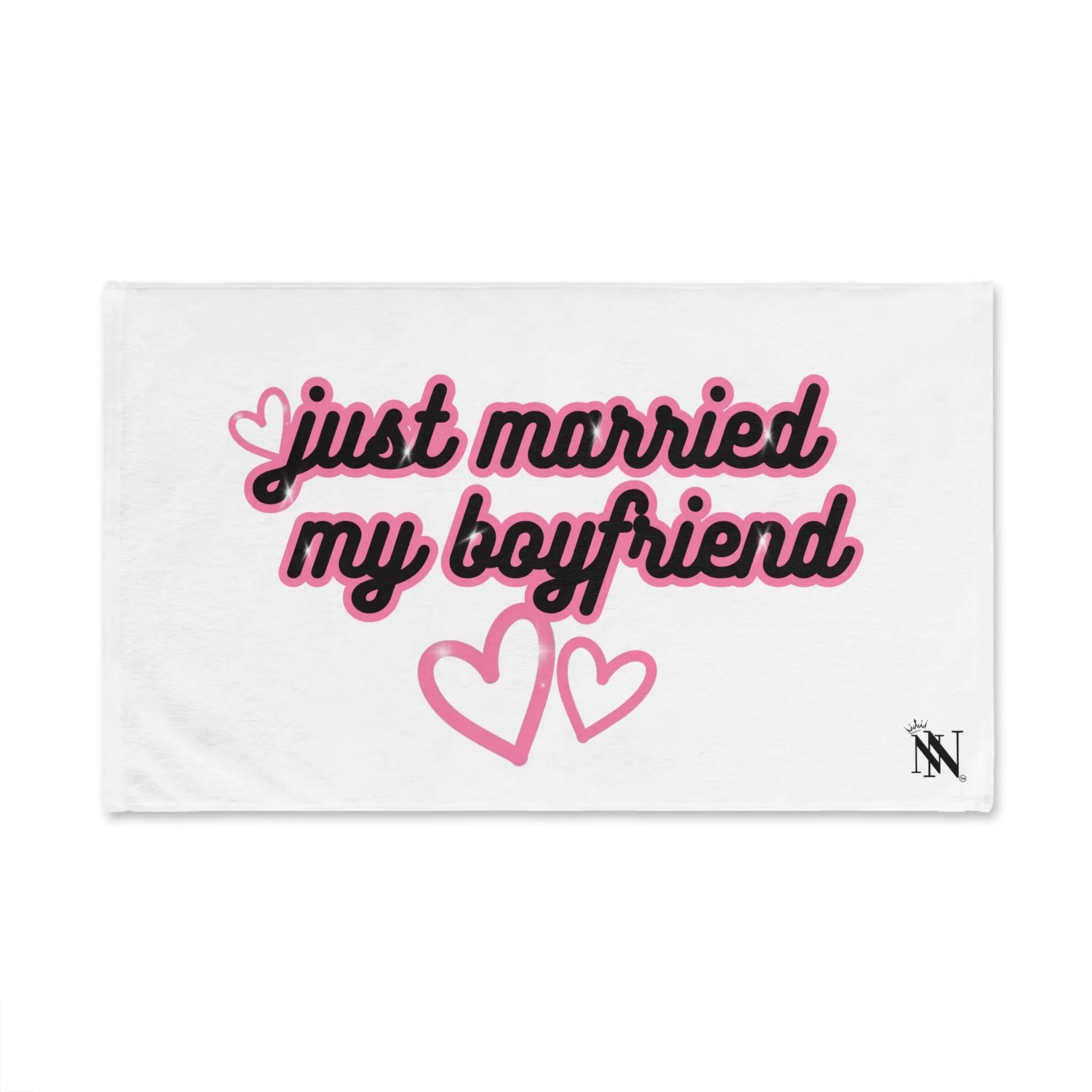 Just Married My Boyfriend | Mix & Match Classic Fun-Flirty Lovers’ Towels
