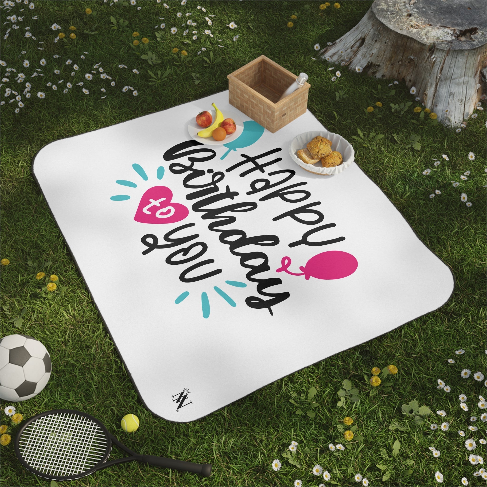 Happy Birthday to You | Mix Match Fun-Flirty Lovers’ Water-Resistant Blankets