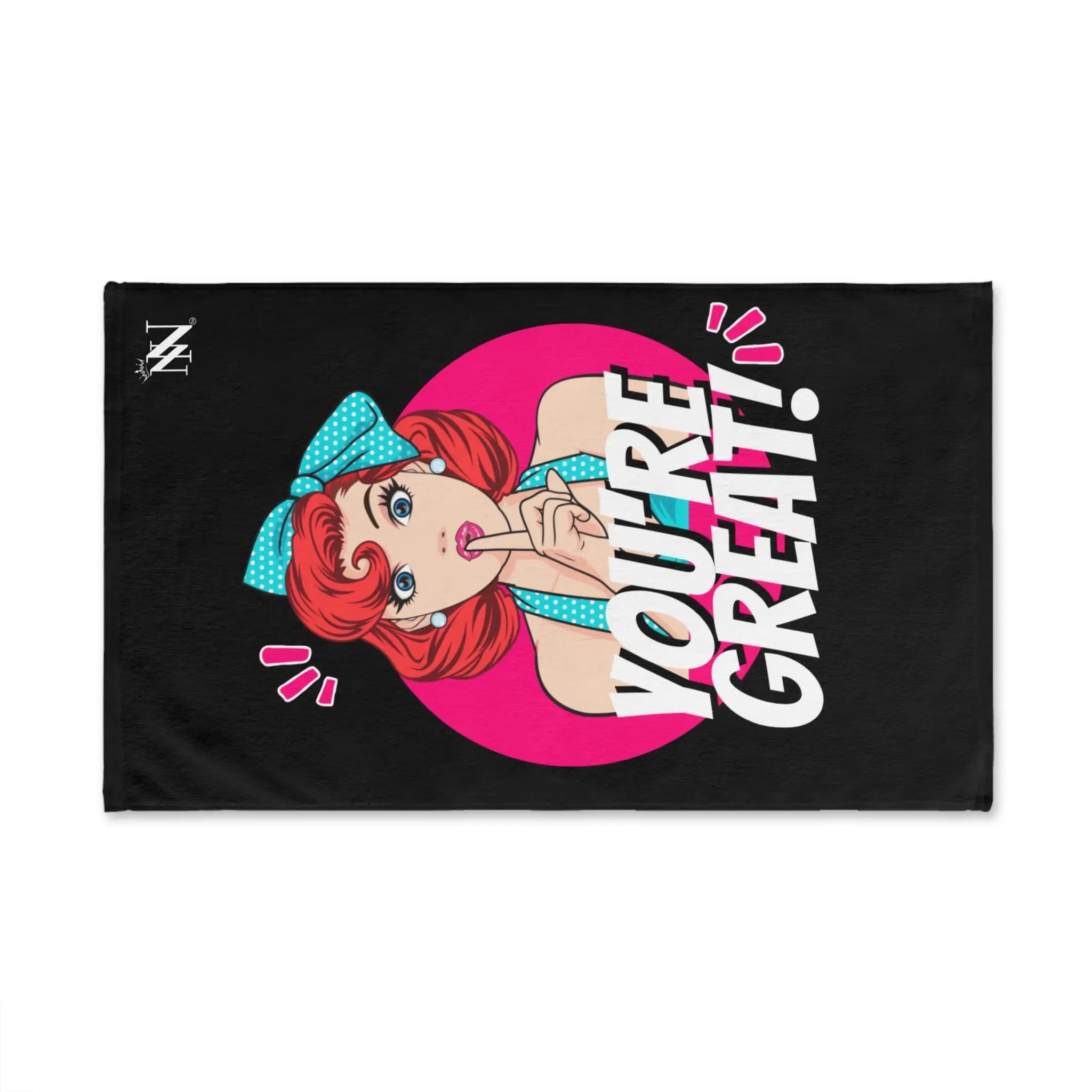 Shh! Youâre Great! Anime | Nectar Napkins Classic Fun-Flirty Loversâ Towels