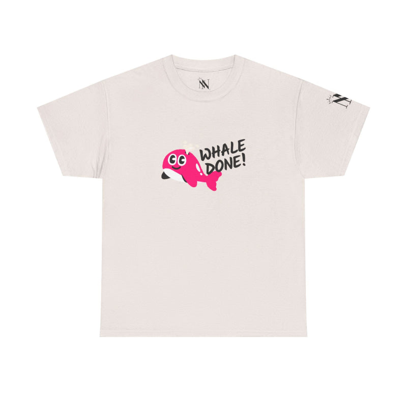 Whale Done! | Mix & Match 100% Cotton Unisex Fun-Flirty Lovers’ Tees