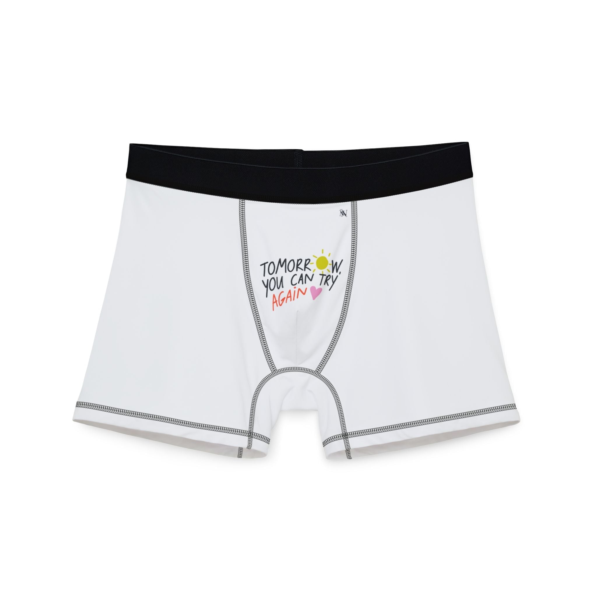 Tomorrow You Can Try Again | Mix & Match Men’s Fun-Flirty Lovers’ Boxer Briefs
