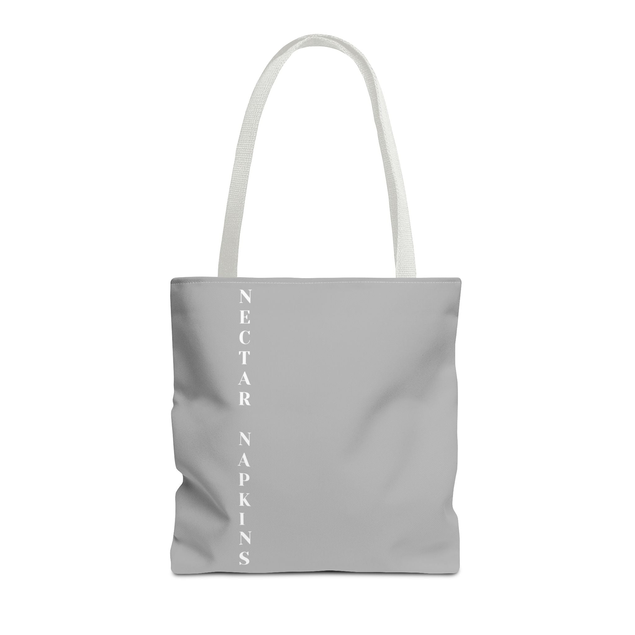 Nectar Napkins Brand Light Grey Tote Bag