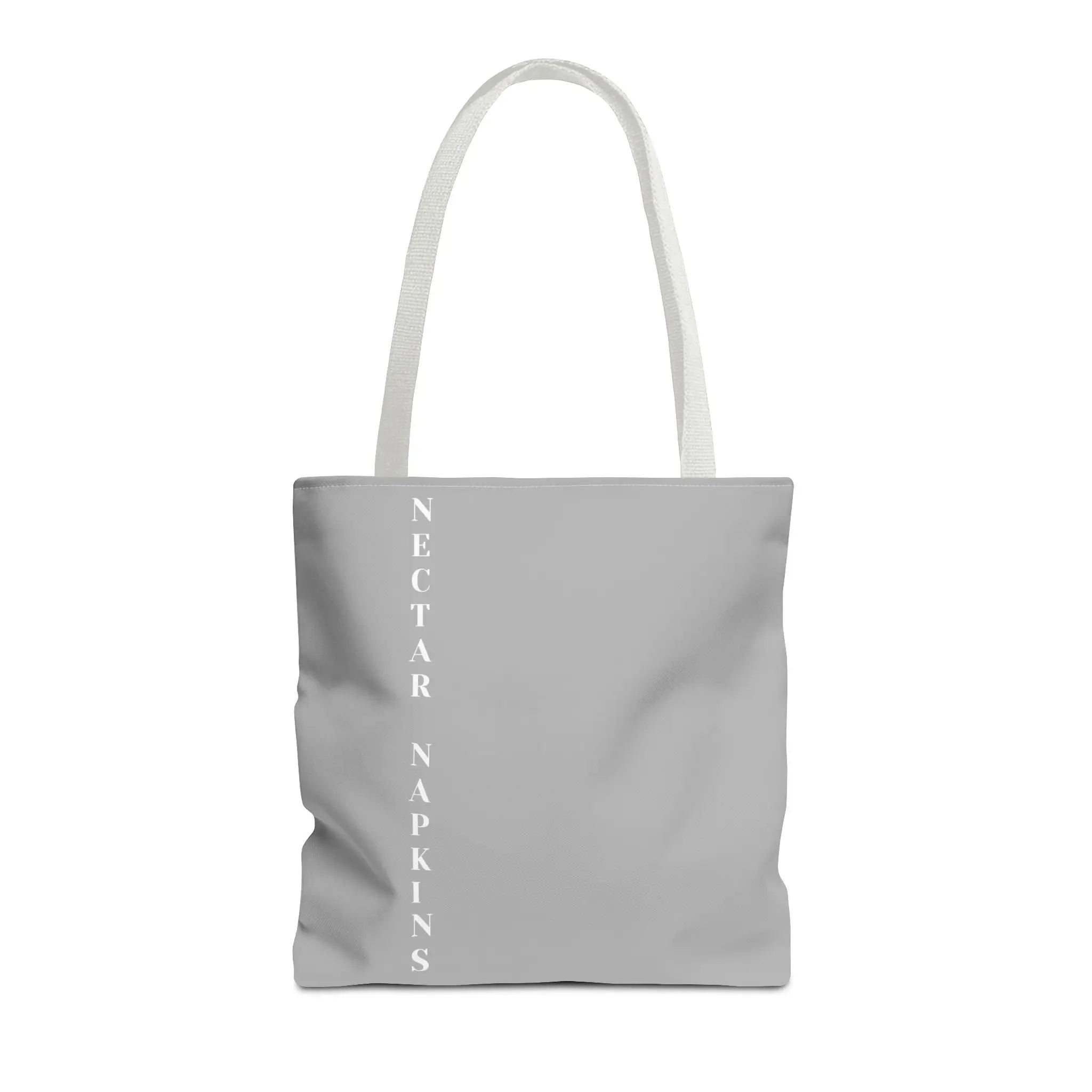Nectar Napkins Brand Light Grey Tote Bag