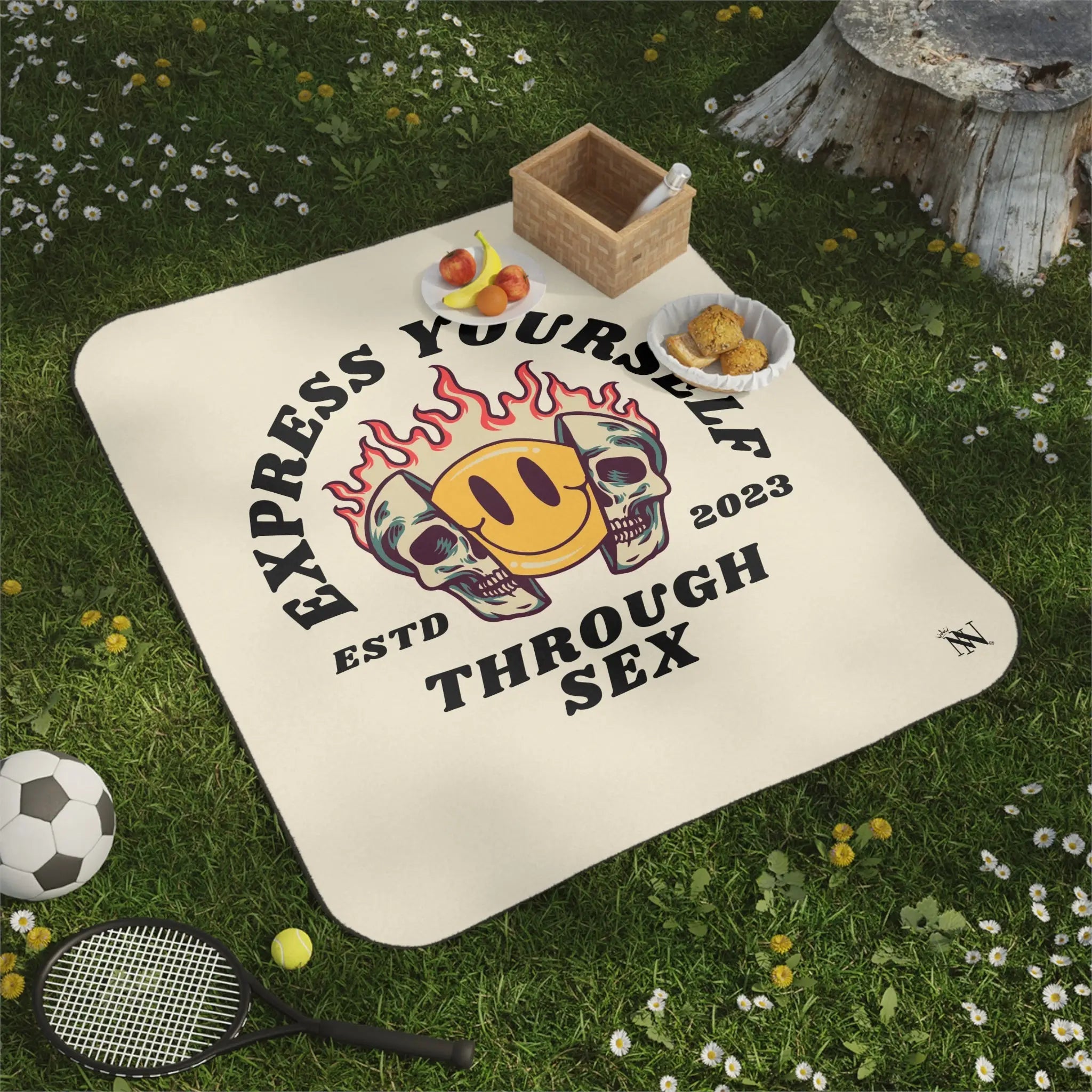 Express Yourself | Mix Match Fun-Flirty Lovers’ Water-Resistant Blankets