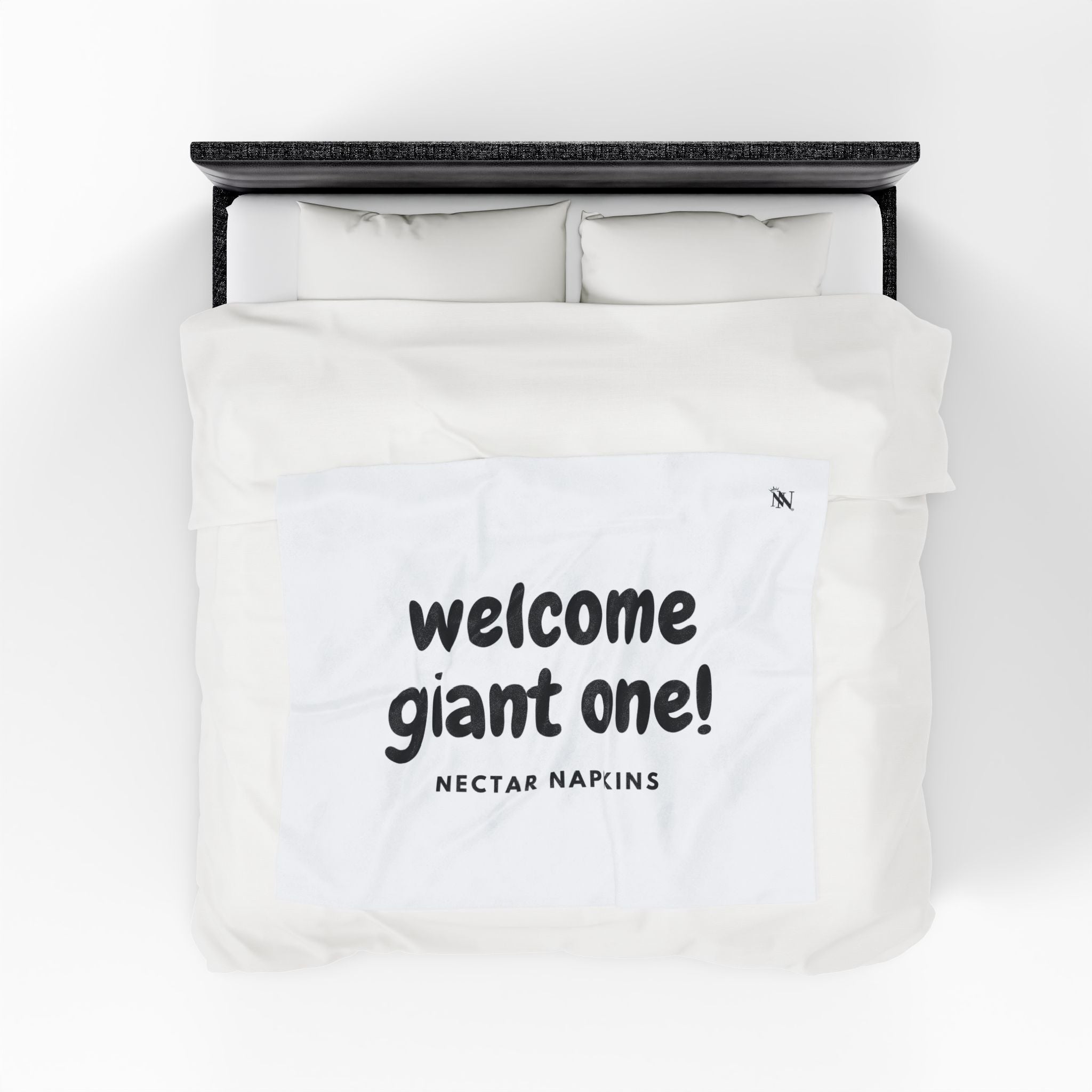 Welcome Giant One! | Mix & Match Fun-Flirty Lovers’ Blankets