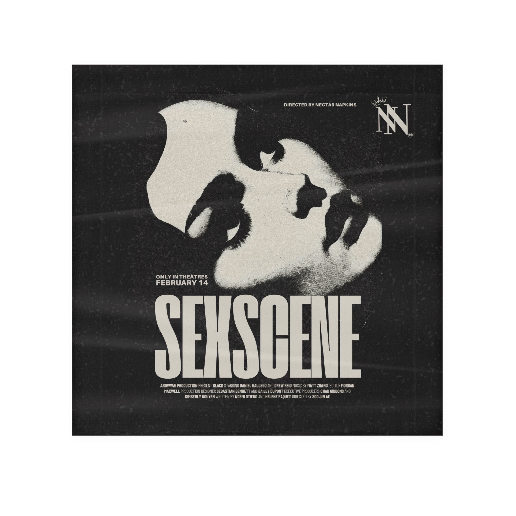 Sex Scene Movie Poster | Mix & Match Lils’ Fun-Flirty Lovers’ Towels