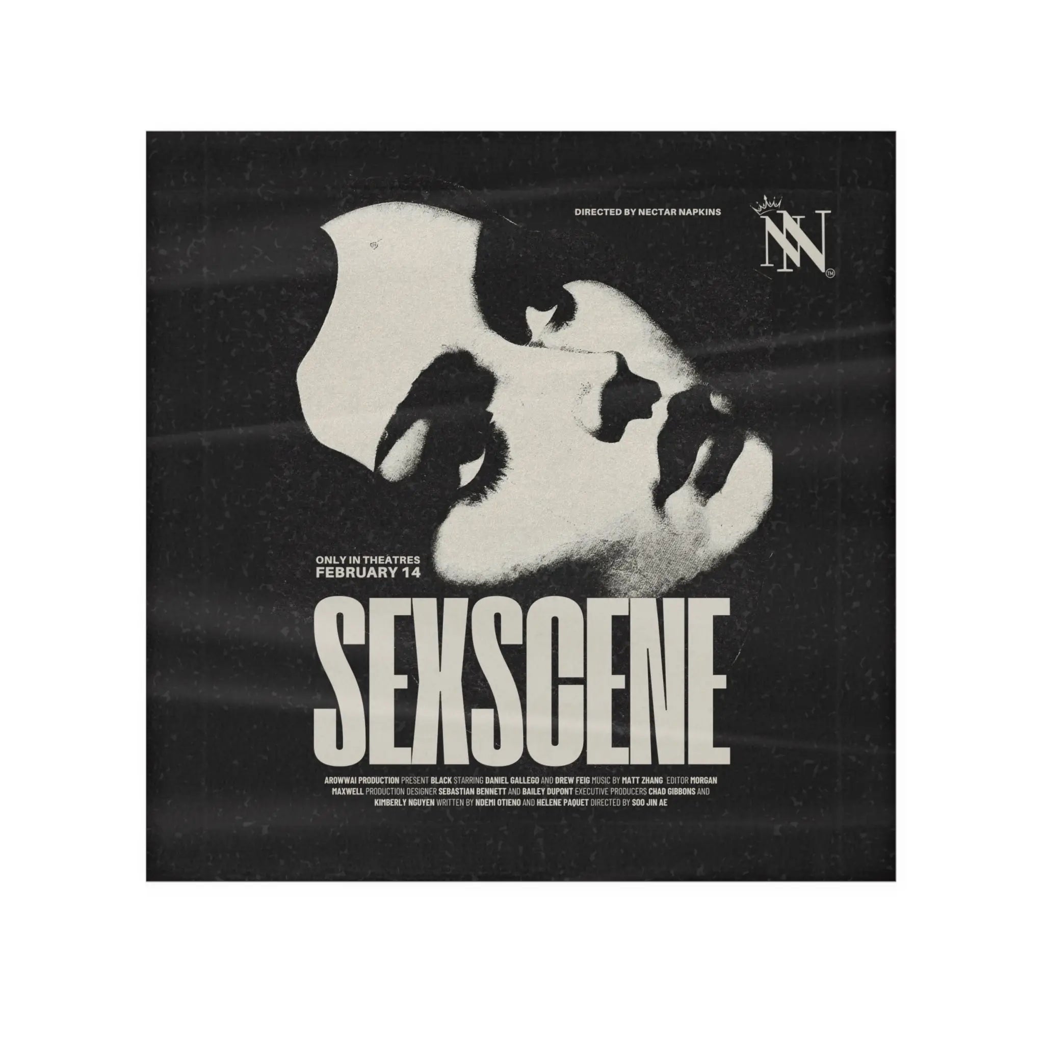 Sex Scene Movie Poster | Mix & Match Lils’ Fun-Flirty Lovers’ Towels
