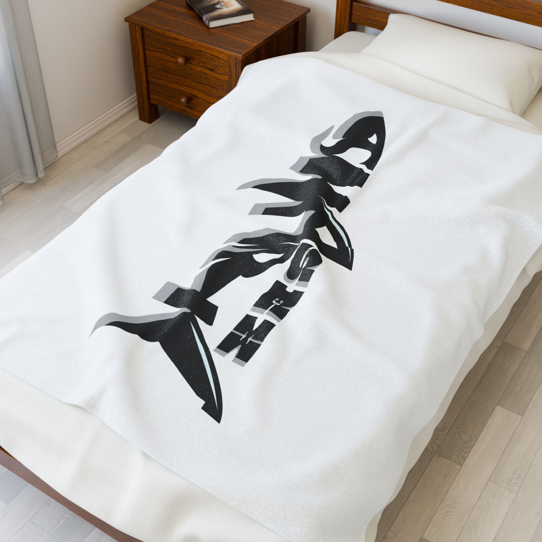 Sex Shark | Mix & Match Soft Fun-Flirty Lovers’ Blankets