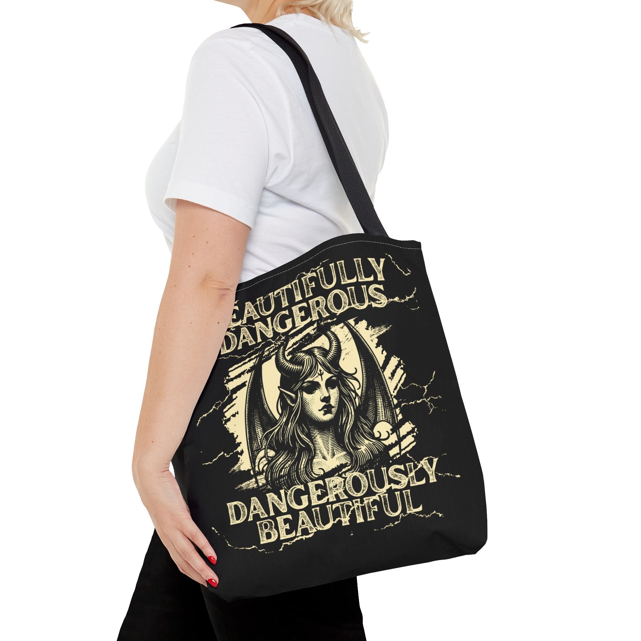 Beautifully Dangerous Cute Flirty Fun Everyday Weekend Tote Bag