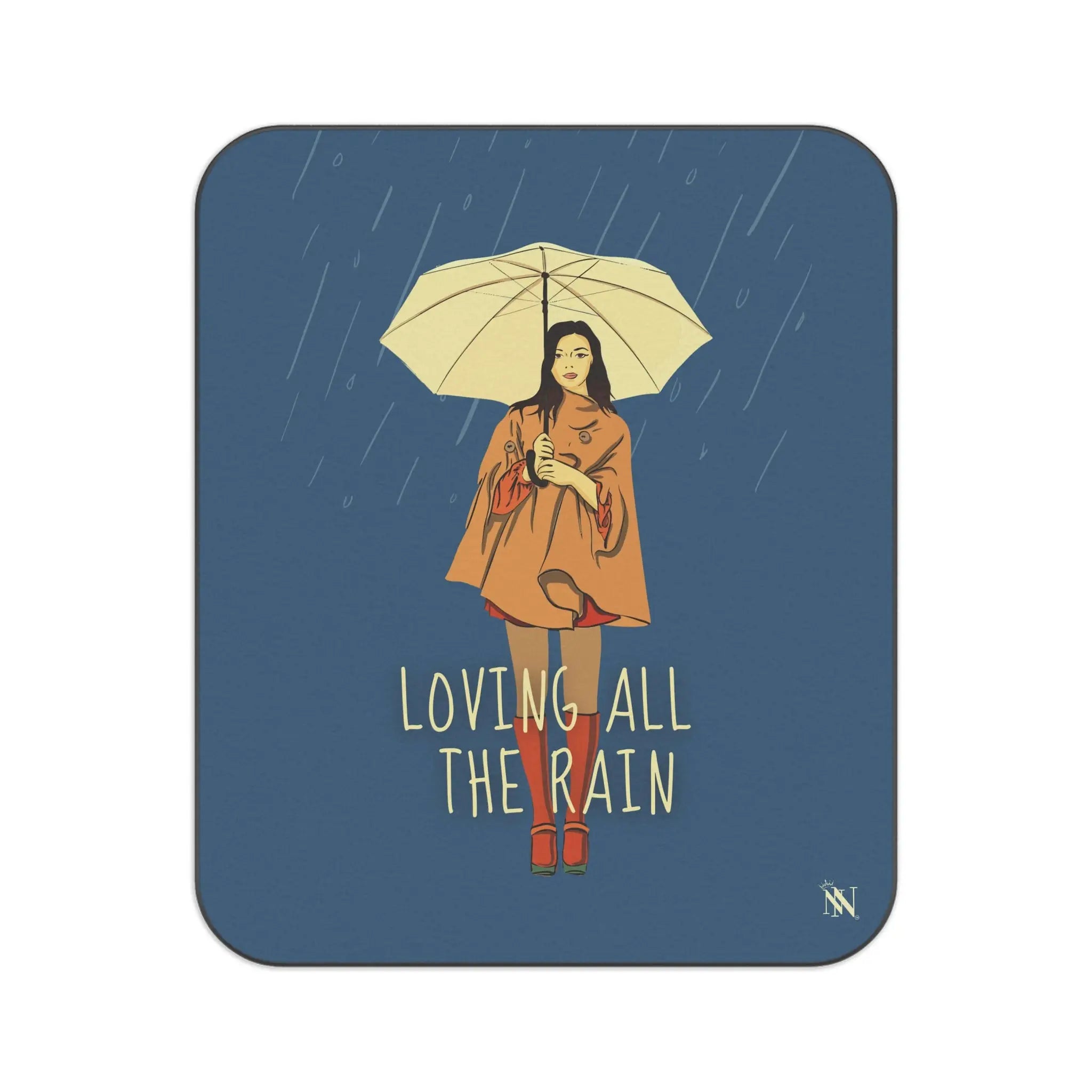 Loving All the Rain | Mix Match Fun-Flirty Lovers’ Water-Resistant Blankets