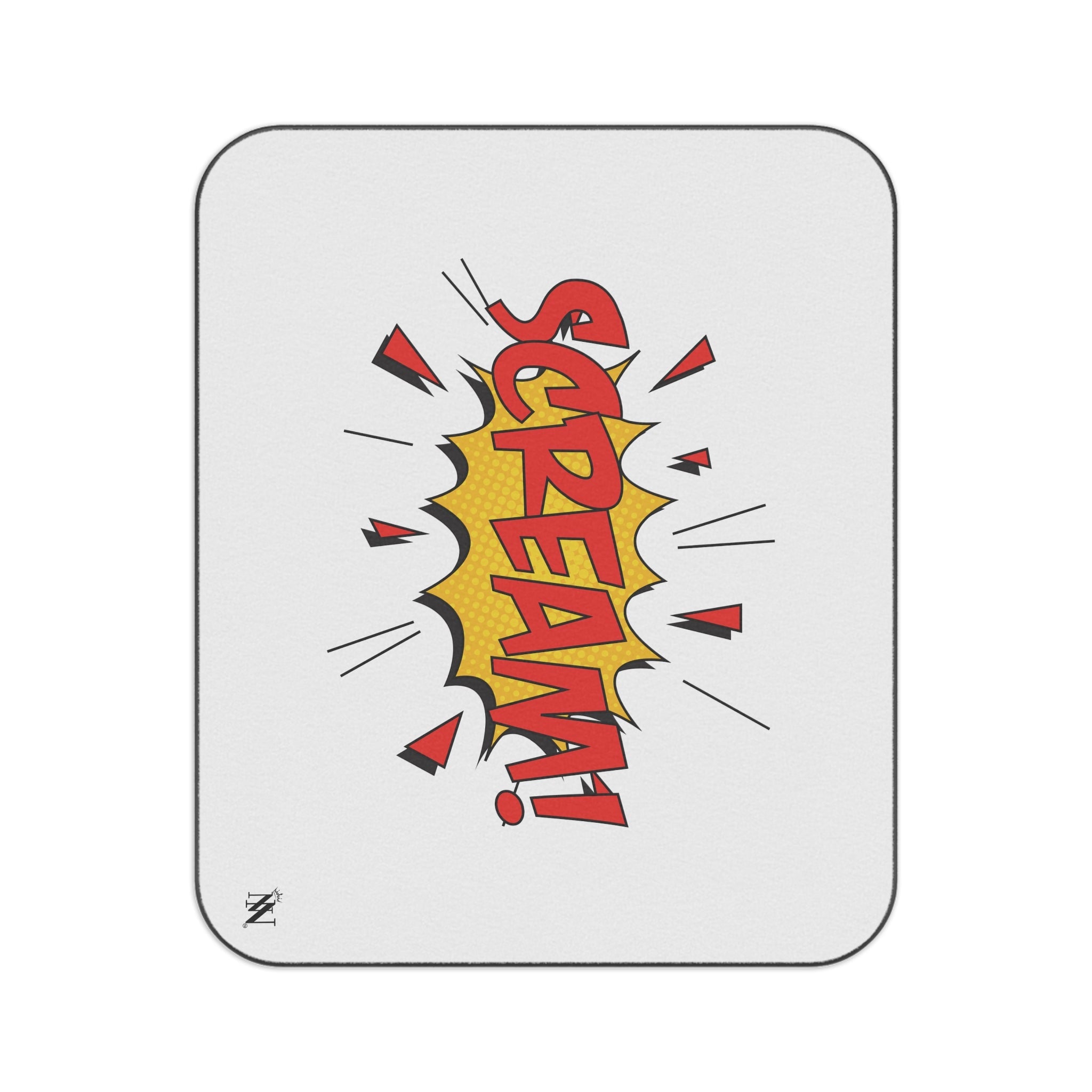 Scream! Cartoon Fun | Mix Match Fun-Flirty Lovers’ Water-Resistant Blankets