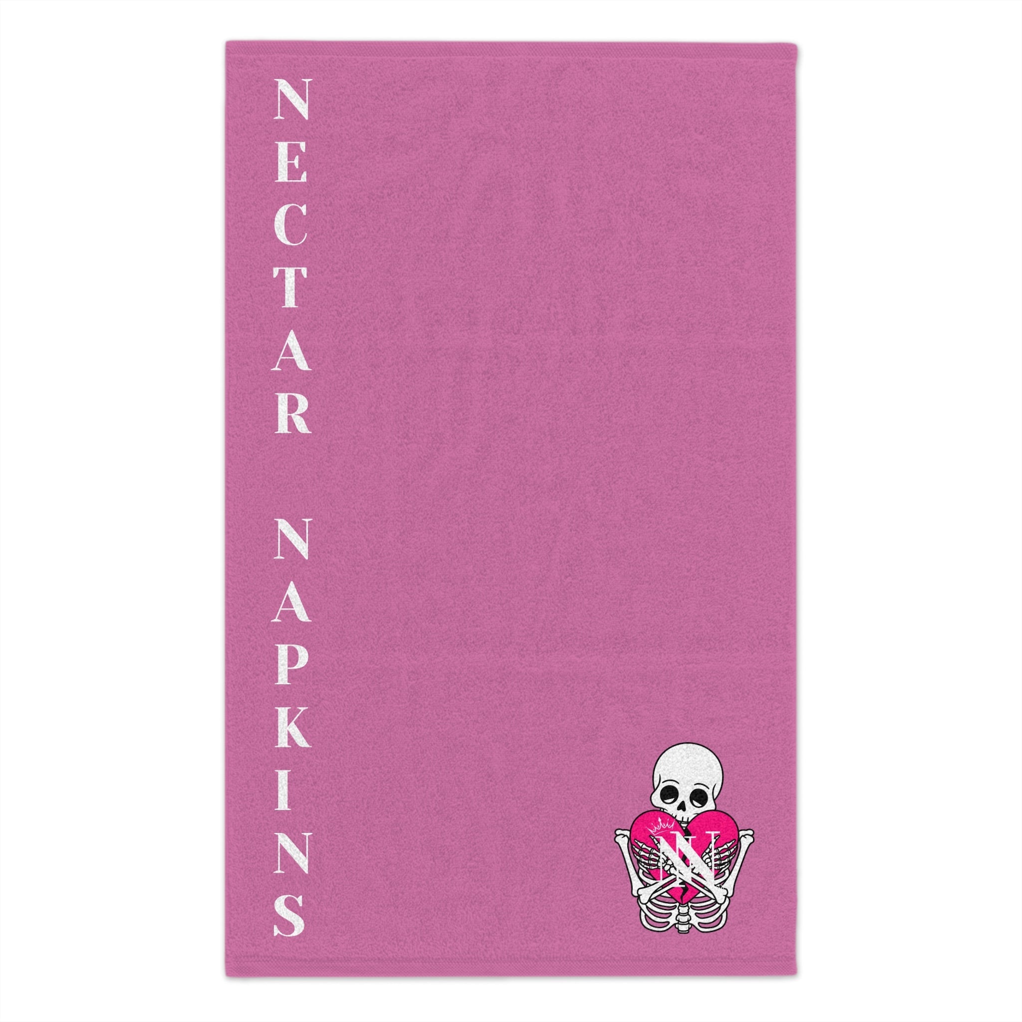 Nectar Napkins Brand Soft Pink | Nectar Napkins Fun-Flirty Lovers’ Towels