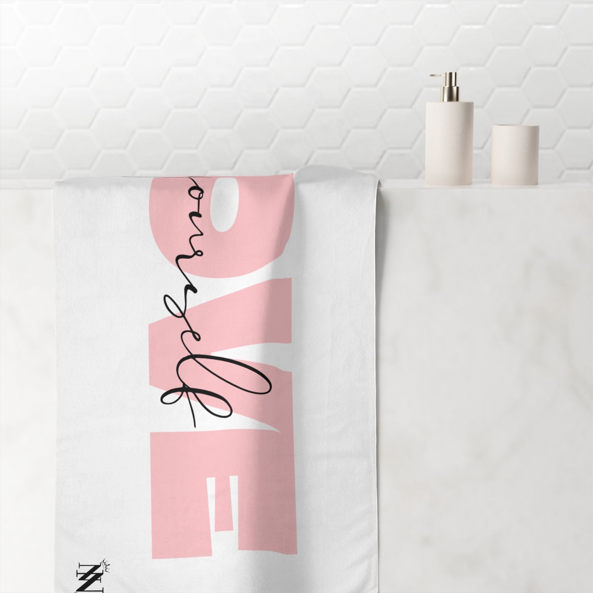 Love Yourself | Mix & Match XL Fun-Flirty Lovers’ Towels