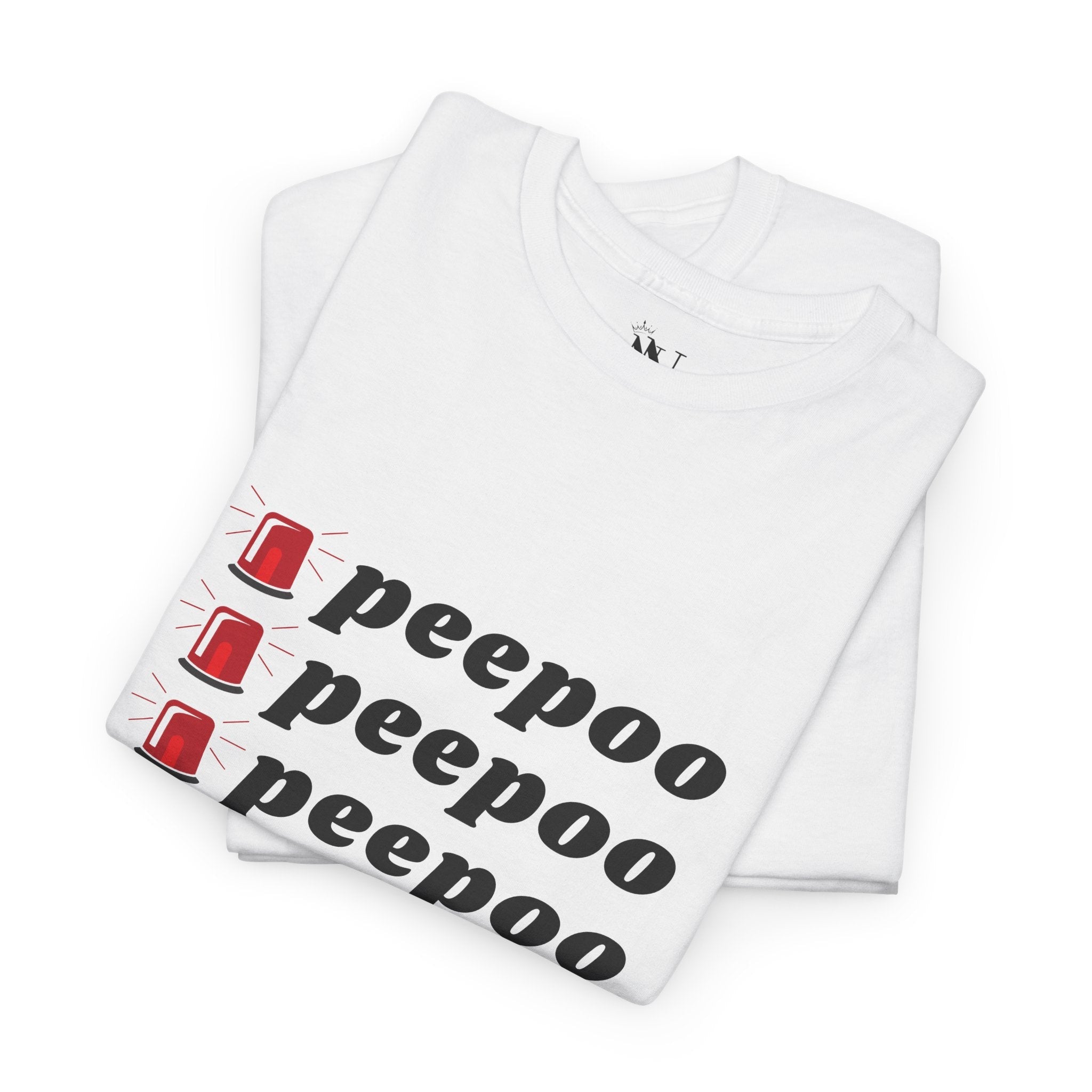 Pee Poo Alert | Mix & Match 100% Cotton Unisex Fun-Flirty Lovers’ Tees