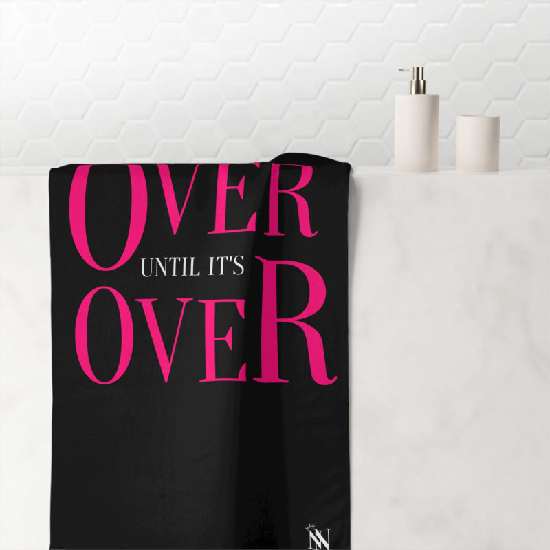 It’s Not Over Until It’s Over | Mix & Match XL Fun-Flirty Lovers’ Towels