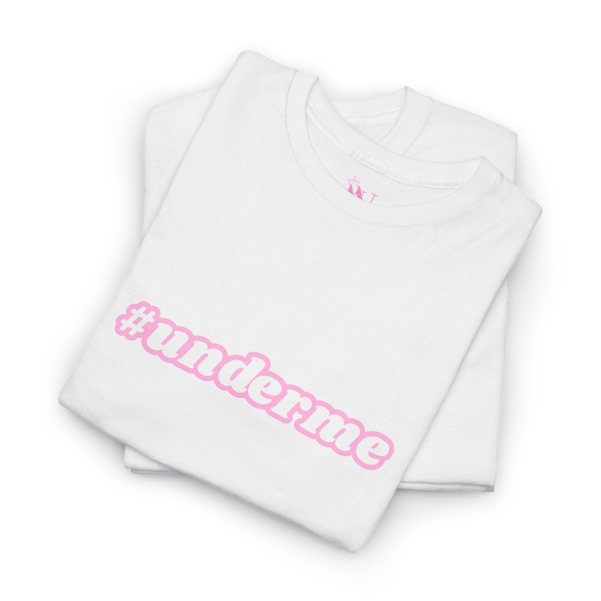 #underme Pink | Mix & Match Cotton Unisex Fun-Flirty Lovers’ T-Shirts
