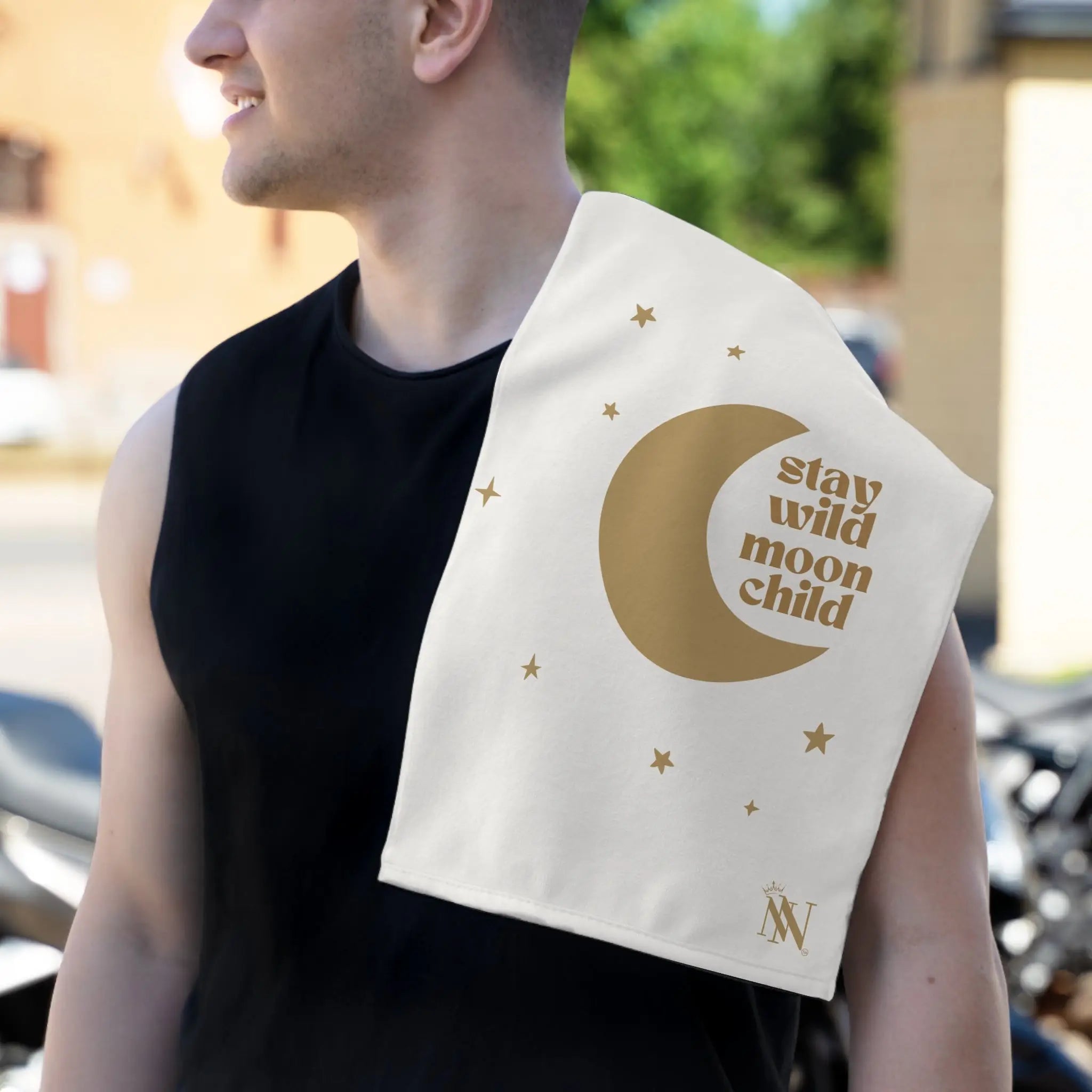 Stay Wild Moon Child | Mix & Match Soft Fun-Flirty Lovers’ Towels