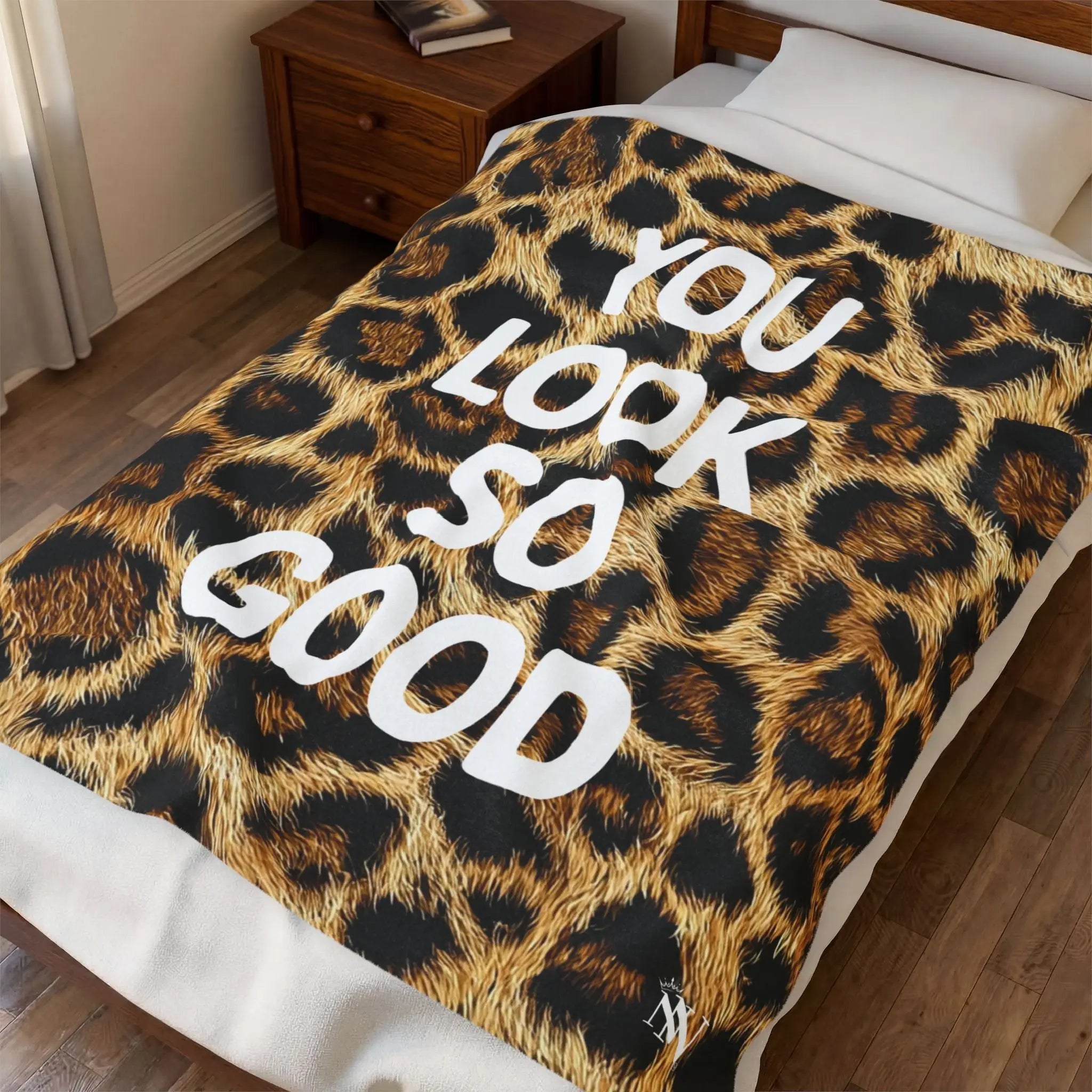 You Look So Good Realistic Cheetah Print Blanket