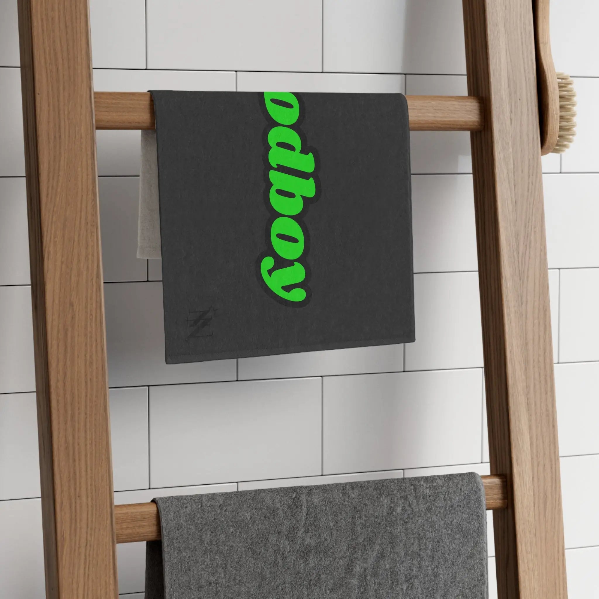 #goodboy Dark Grey | Mix & Match Soft Fun-Flirty Lovers’ Towels