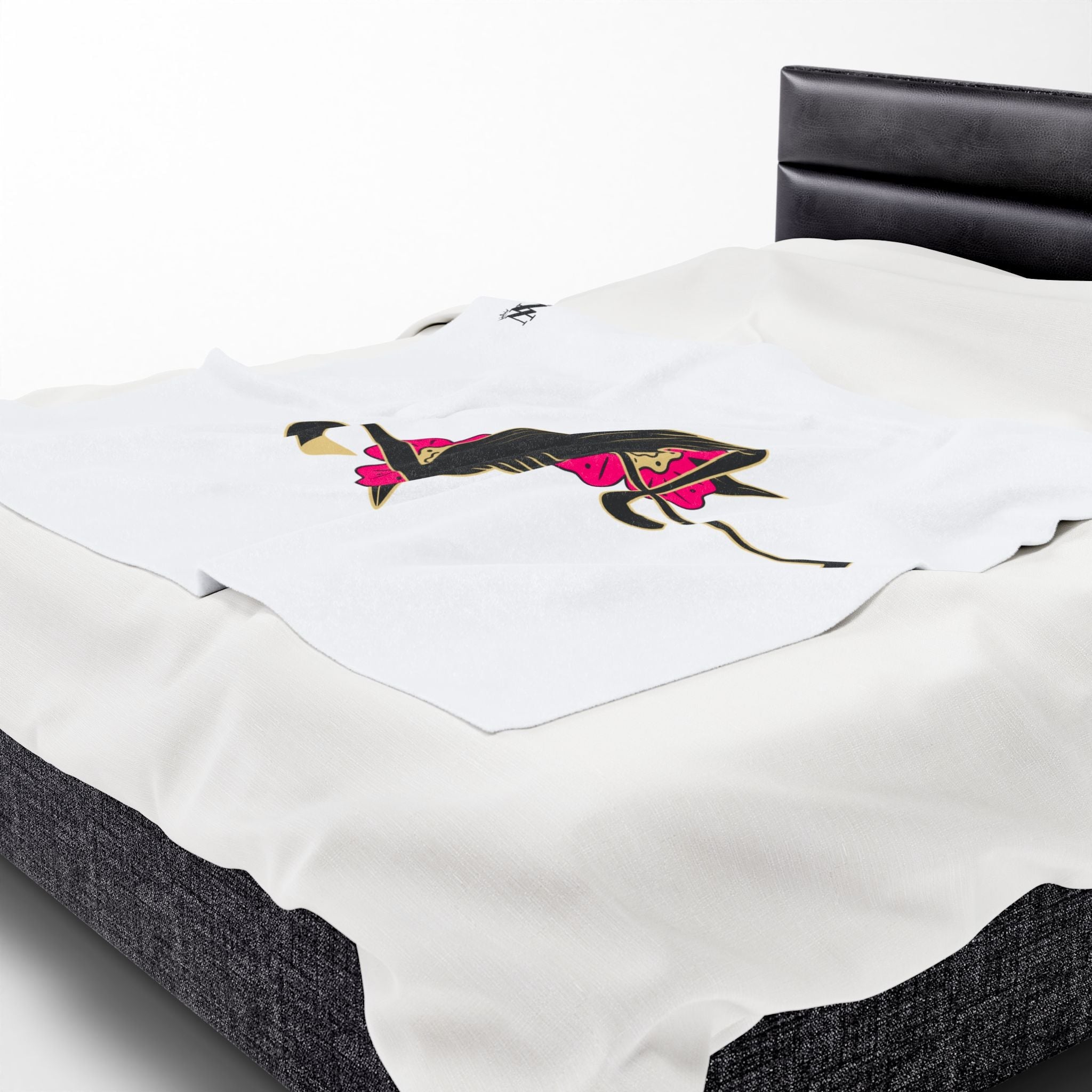 Black Flamingo | Mix & Match Soft Fun-Flirty Lovers’ Blankets