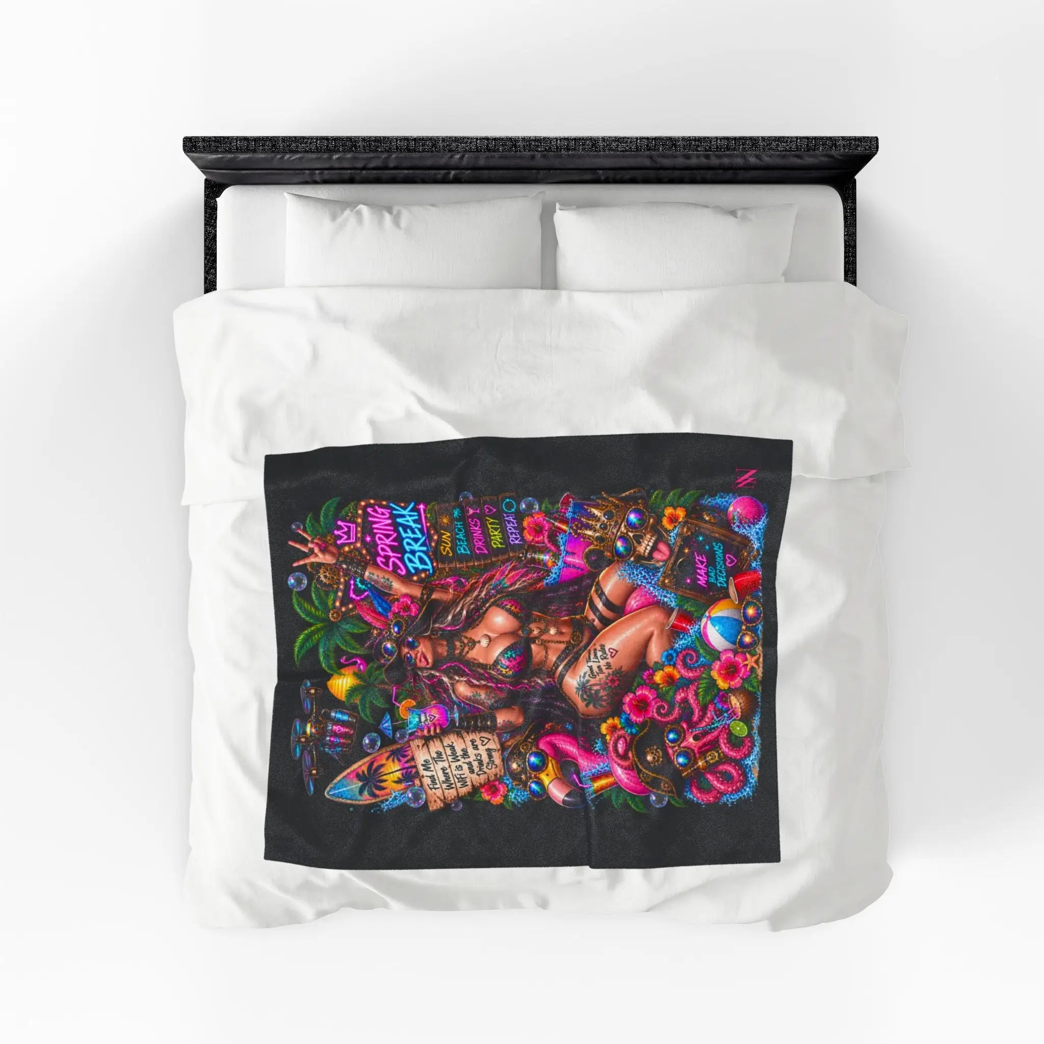 Spring Break Wicked Fantasy Lovers’ Blanket