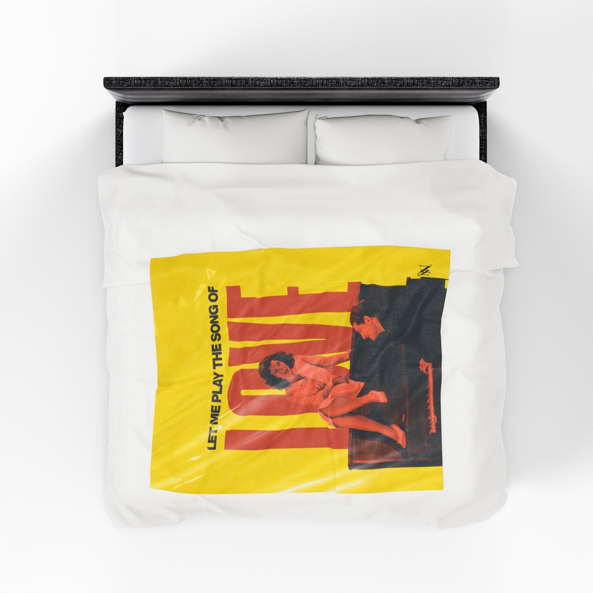 Let Me Play the Song of Love | Mix & Match Velveteen Fun-Flirty Lovers’ Blankets