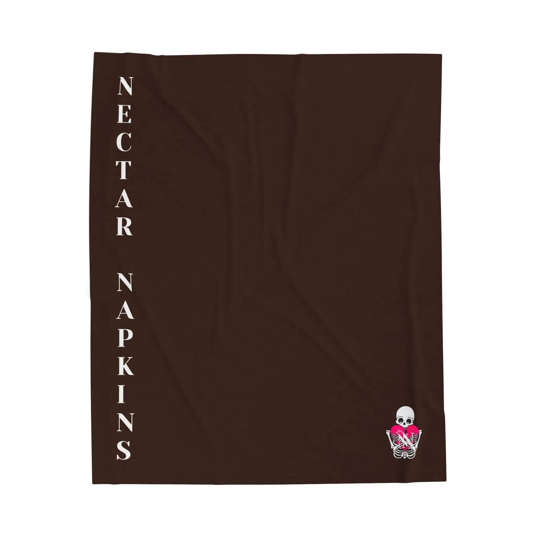 Nectar Napkins Brand Chocolate Love Blanket