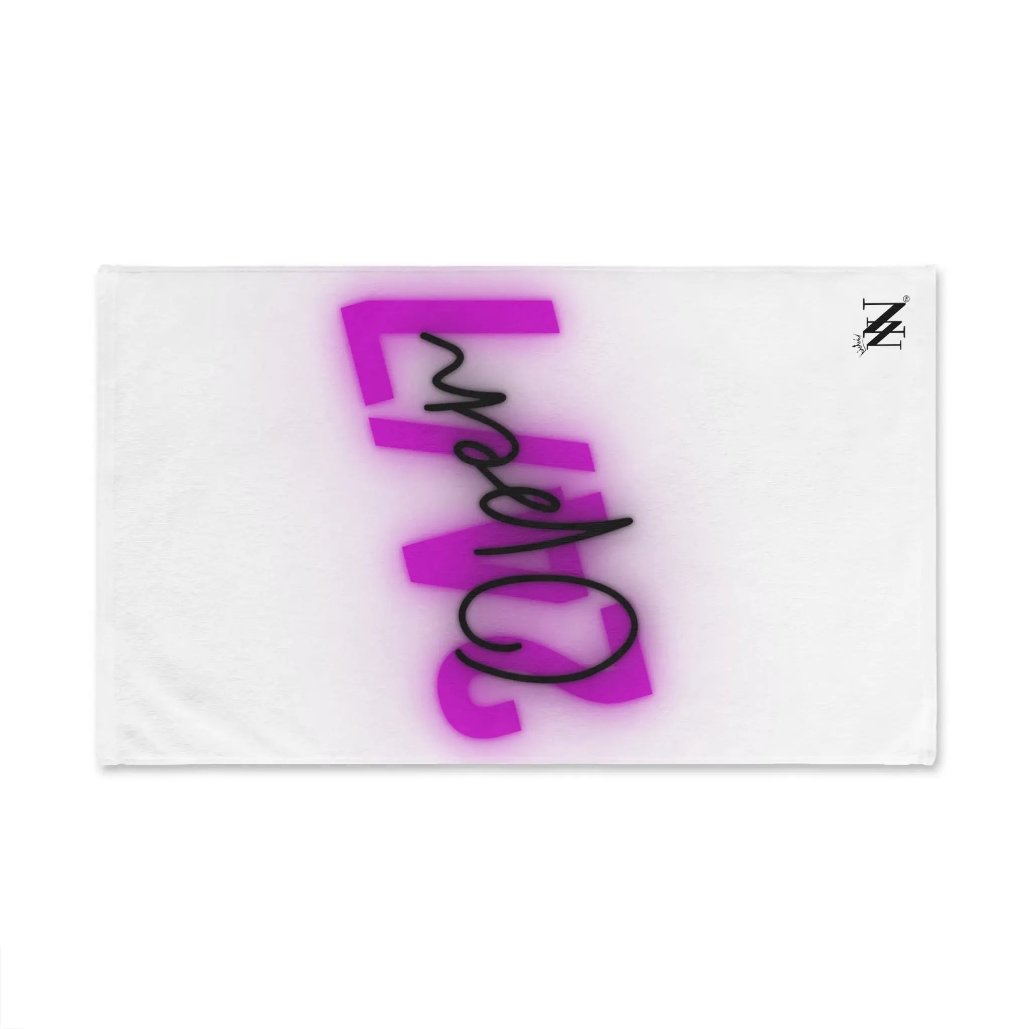 Open 24/7 White | Mix & Match Classic Fun-Flirty Lovers’ Towels