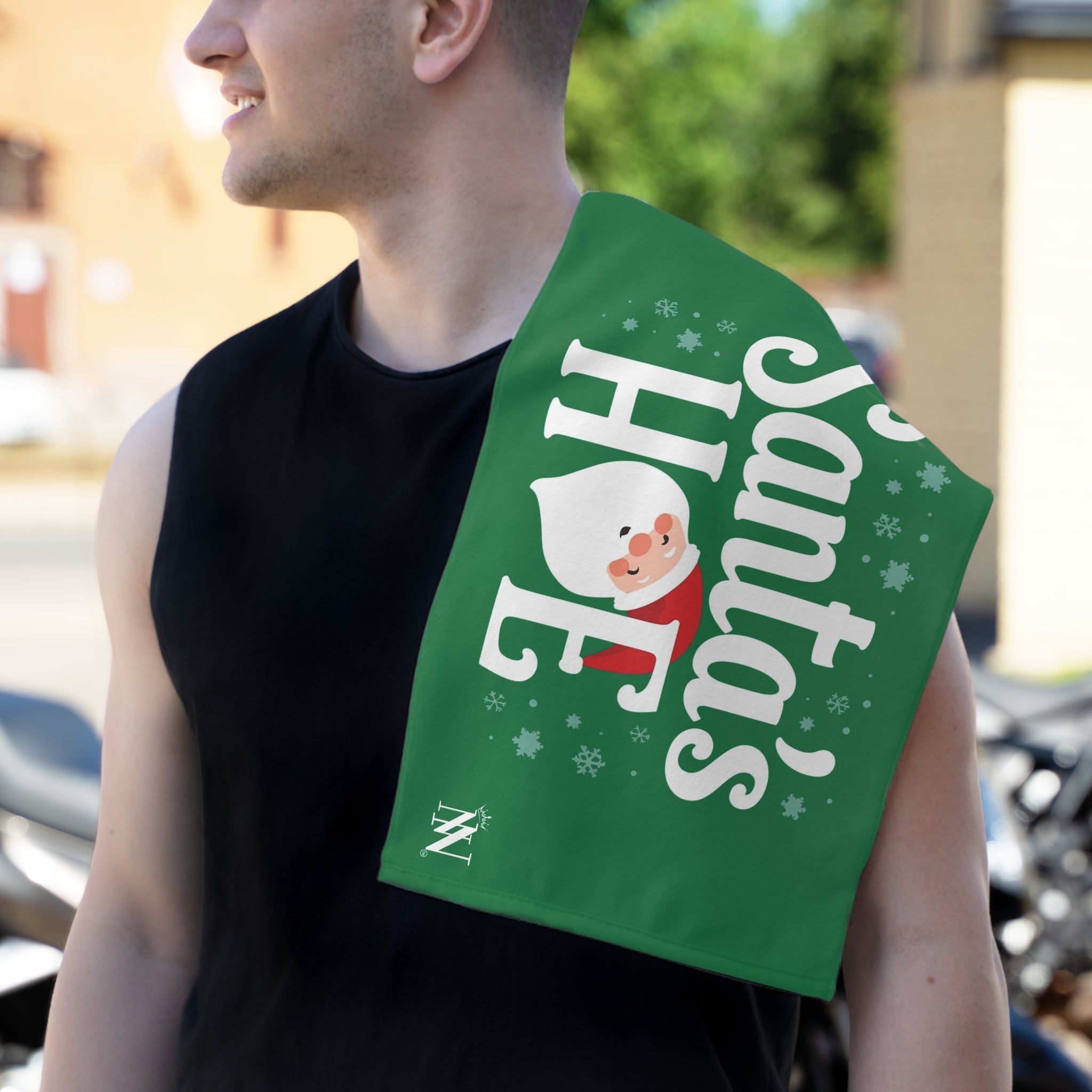 Santa’s Hoe | Mix & Match Soft Fun-Flirty Lovers’ Towels