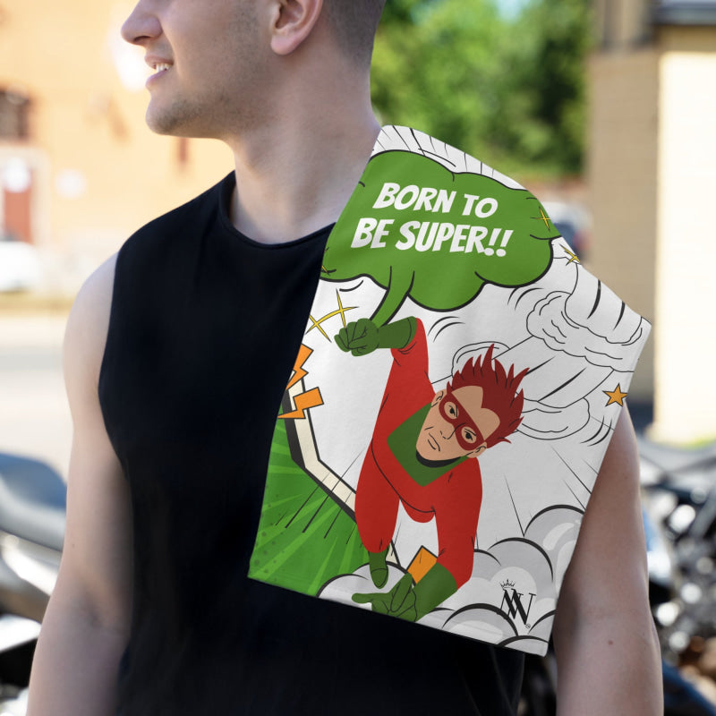 Born to Be Super!! Comic | Mix & Match Soft Fun-Flirty Lovers’ Towels