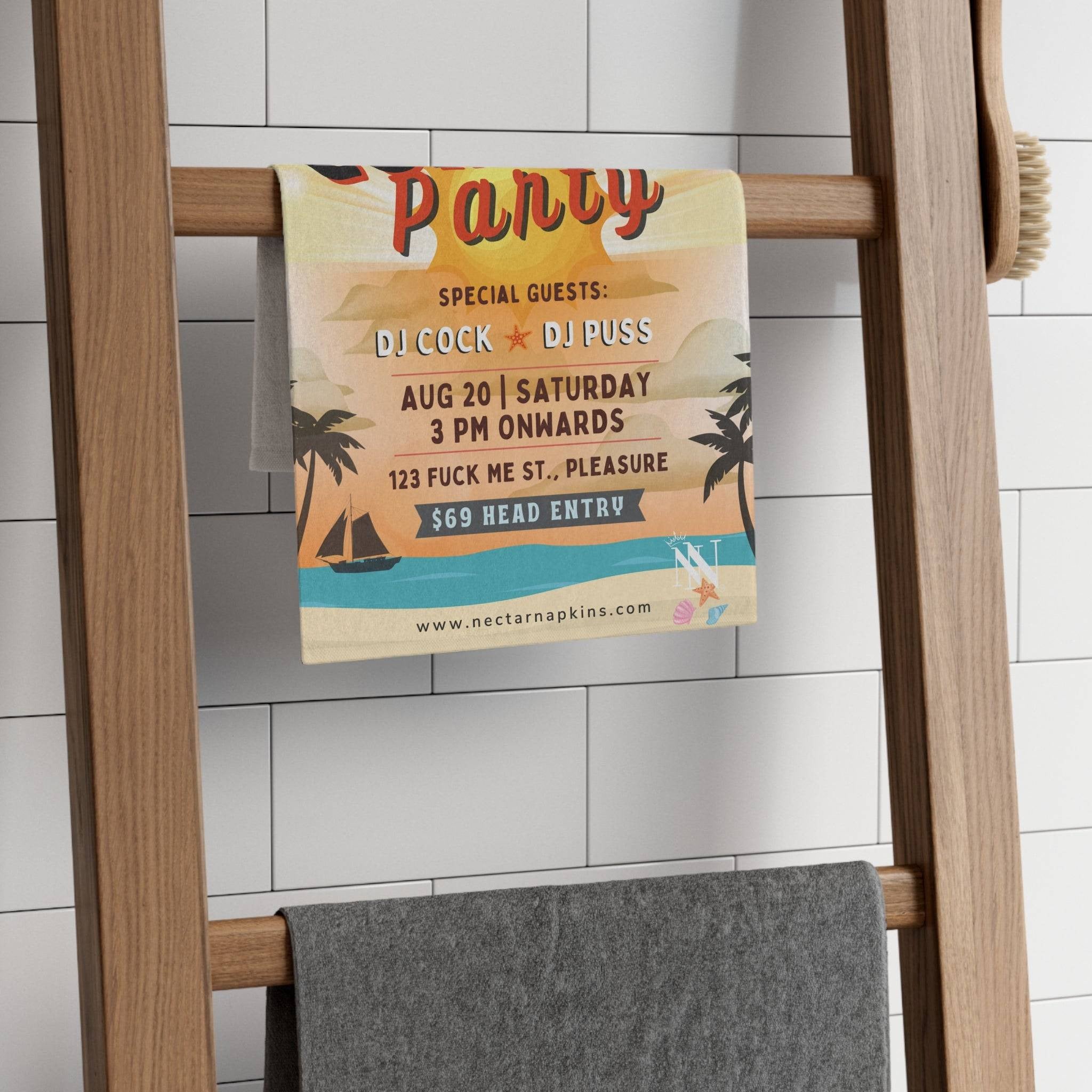 2025 Cummer Party | Mix & Match Soft Fun-Flirty Lovers’ Towels