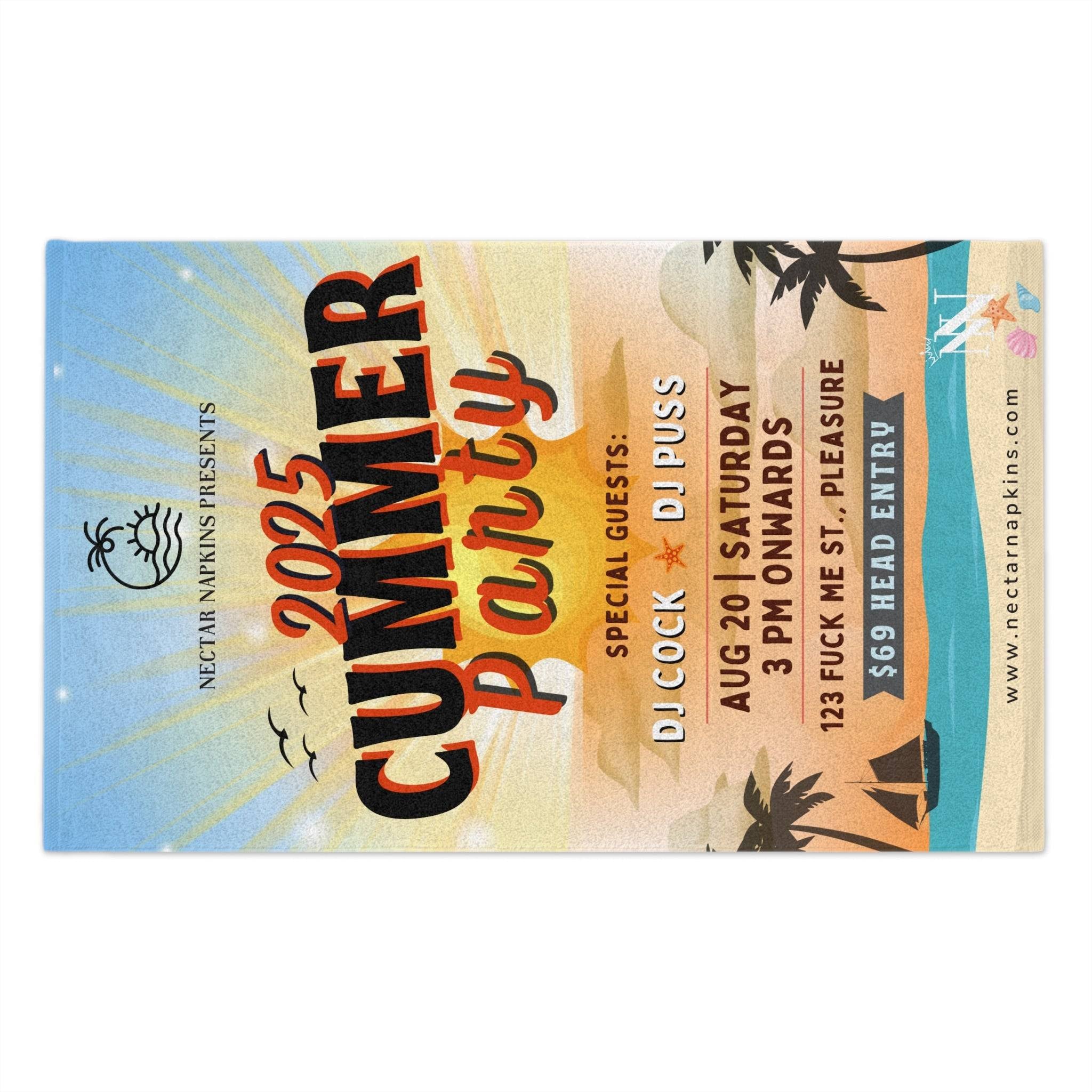 2025 Cummer Party | Mix & Match Soft Fun-Flirty Lovers’ Towels