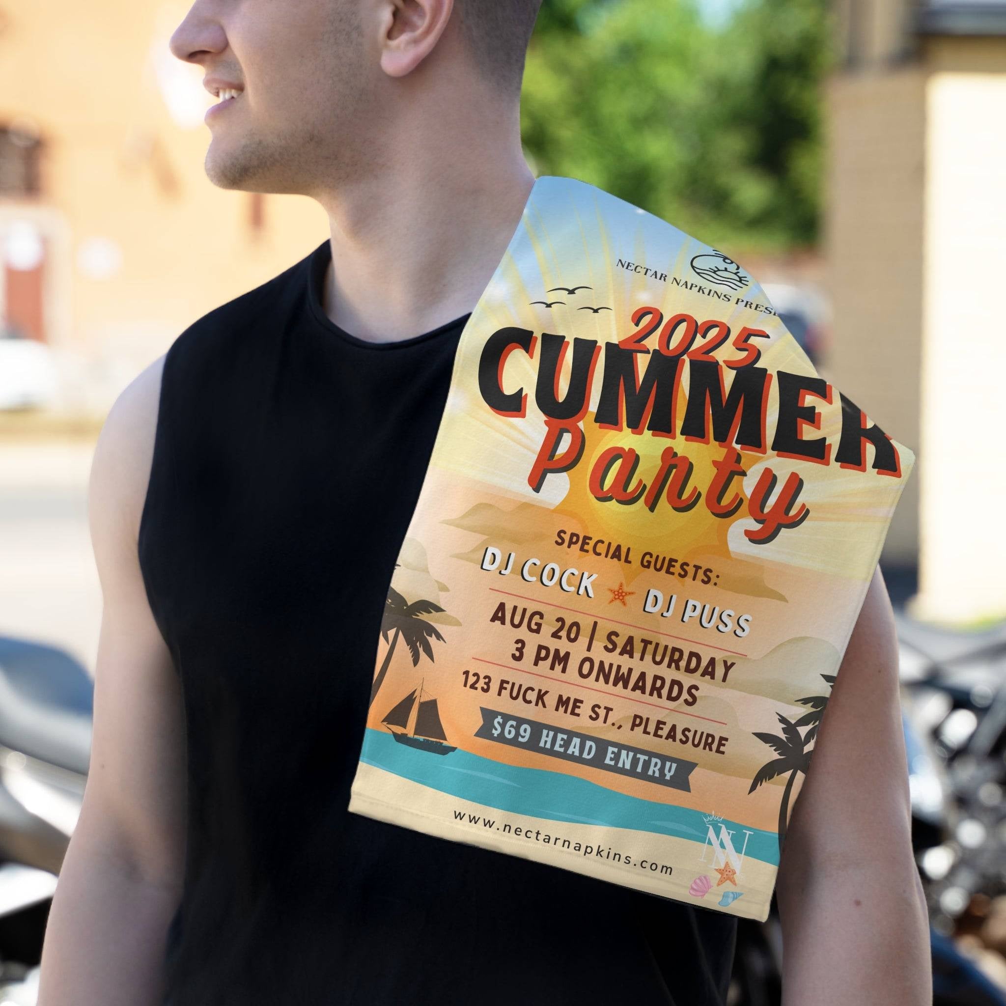 2025 Cummer Party | Mix & Match Soft Fun-Flirty Lovers’ Towels