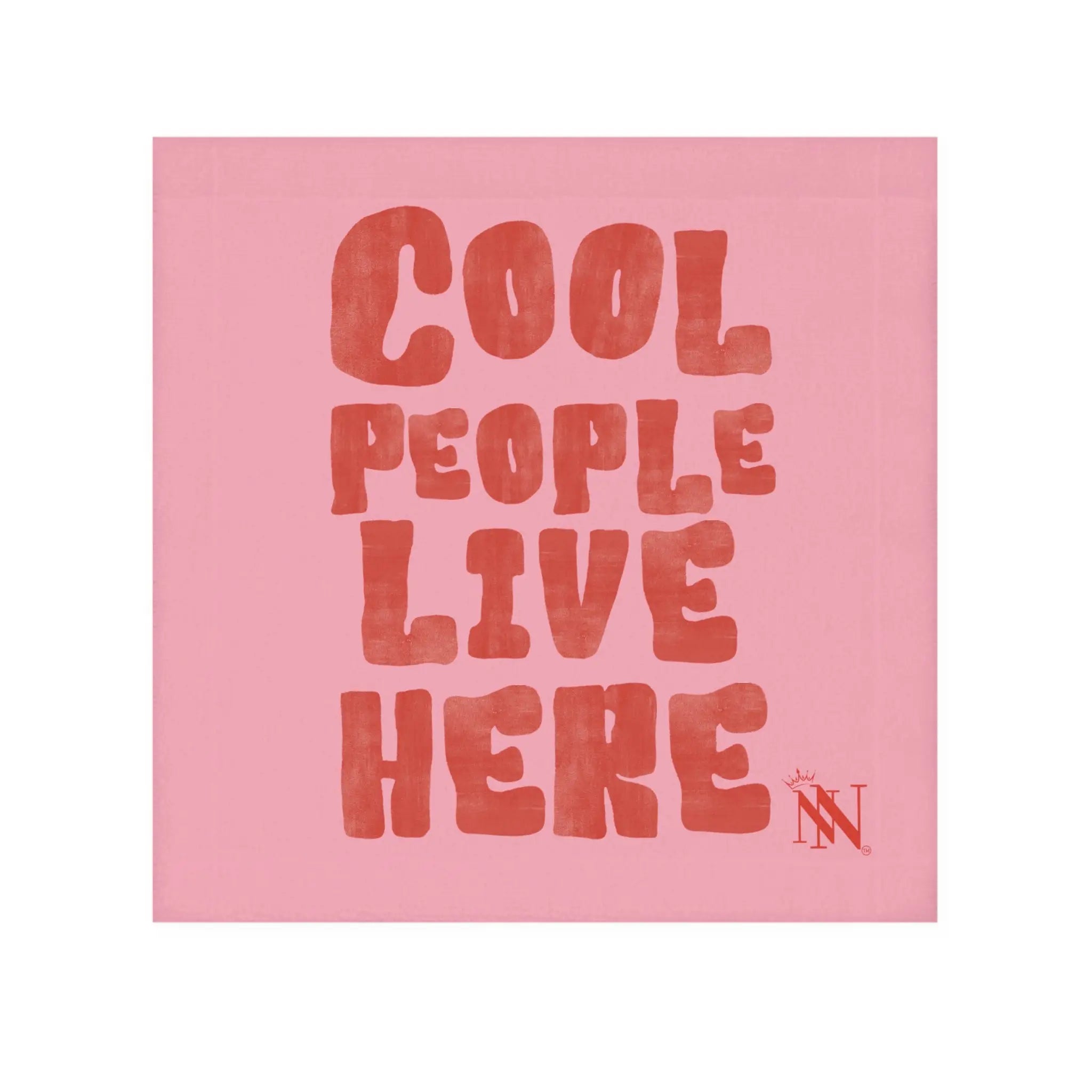 Cool People Live Here | Mix & Match Lils’ Fun-Flirty Lovers’ Towels