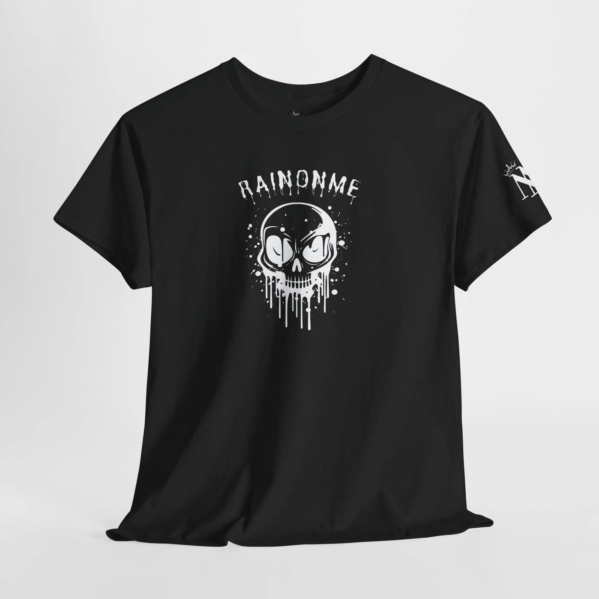 Rain On Me Splattered Skull | Nectar Napkins Fun-Flirty Lovers’ T-Shirts