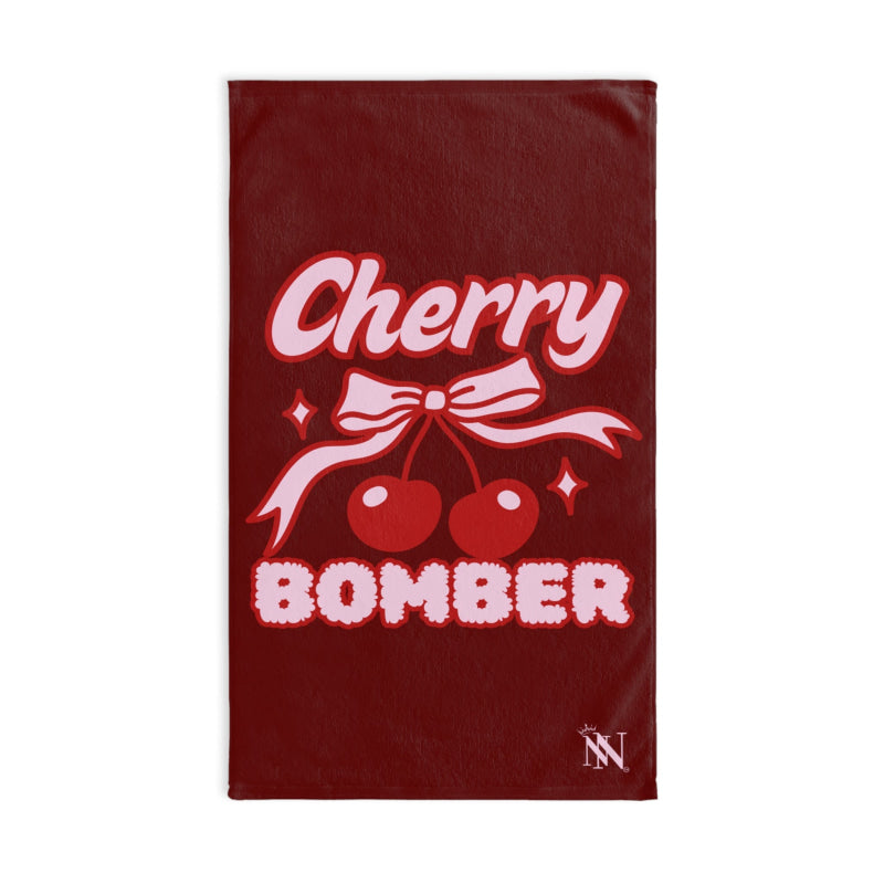Cherry Bomber | Mix & Match Classic Fun-Flirty Lovers’ Towels