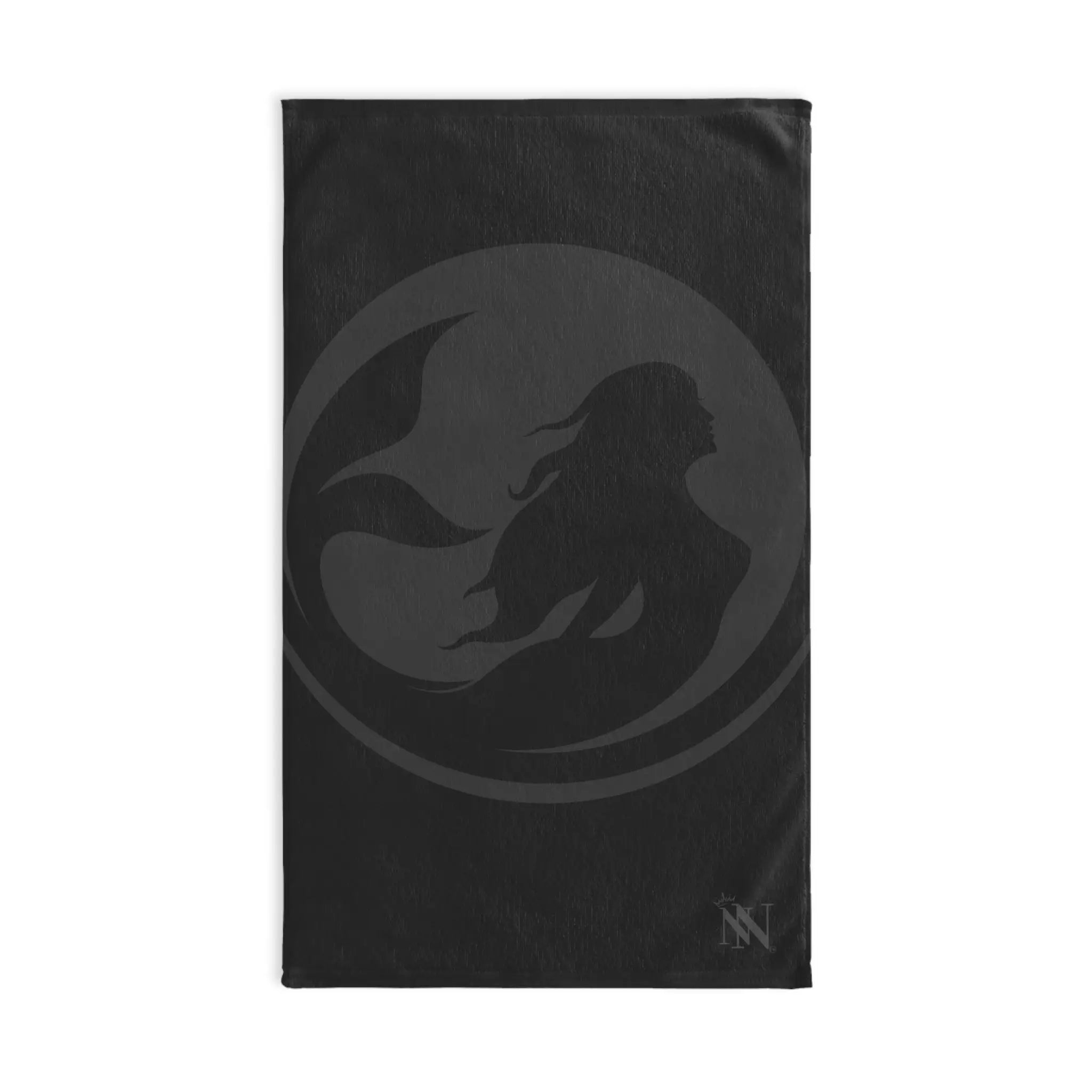 Mermaid Eclipse Dark Grey Cum Towel
