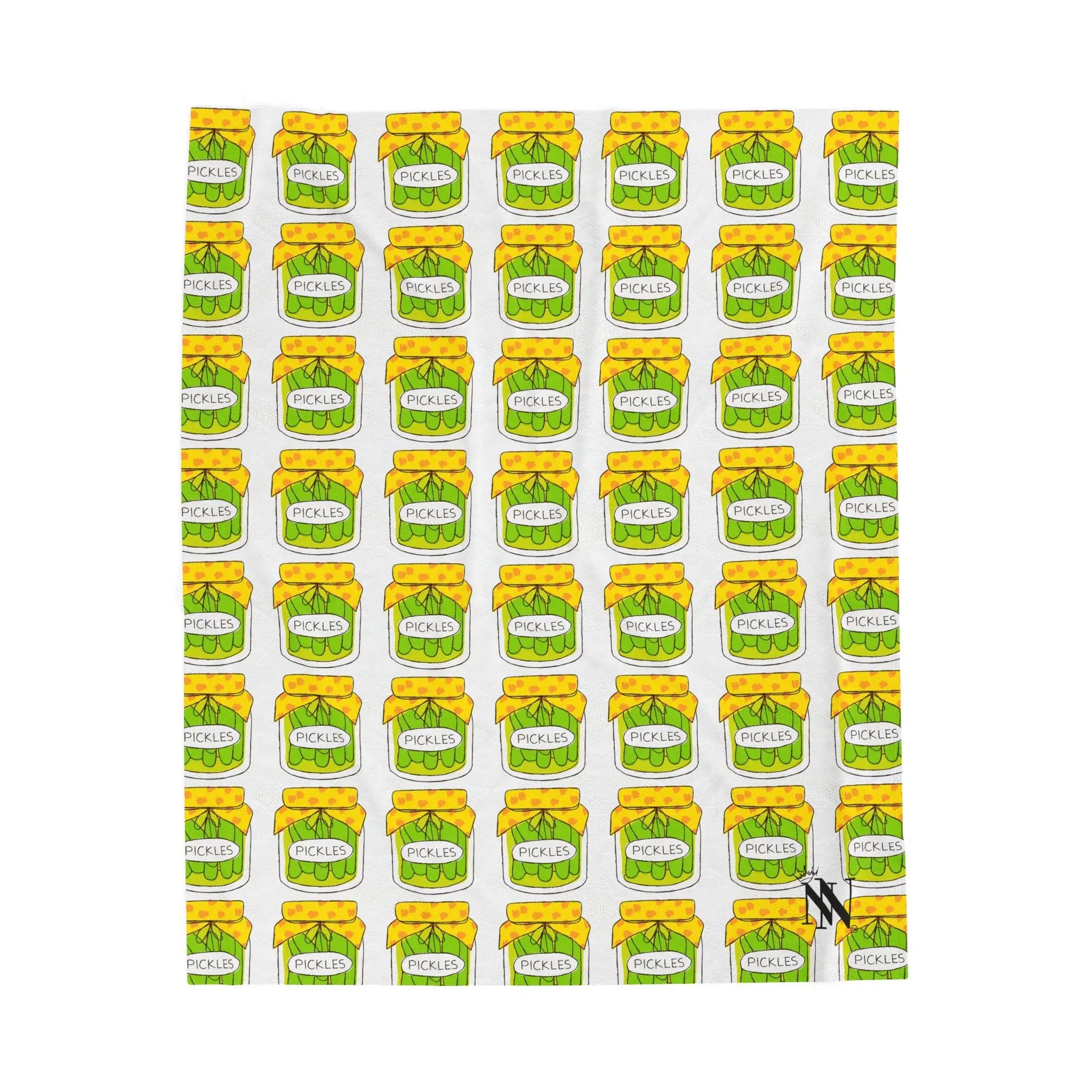 Pickle Jar | Mix & Match Velveteen Fun-Flirty Lovers’ Blankets