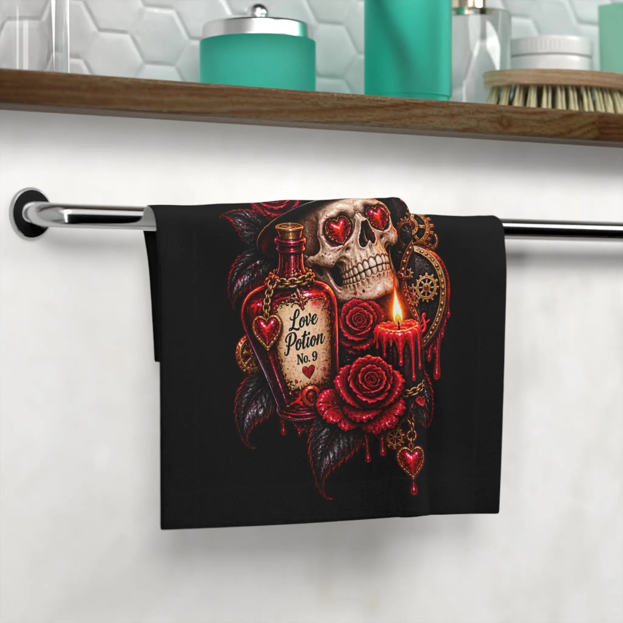 Fangs for the Memories Skull | Nectar Napkins Lils’ Fun-Flirty Lovers’ Towels