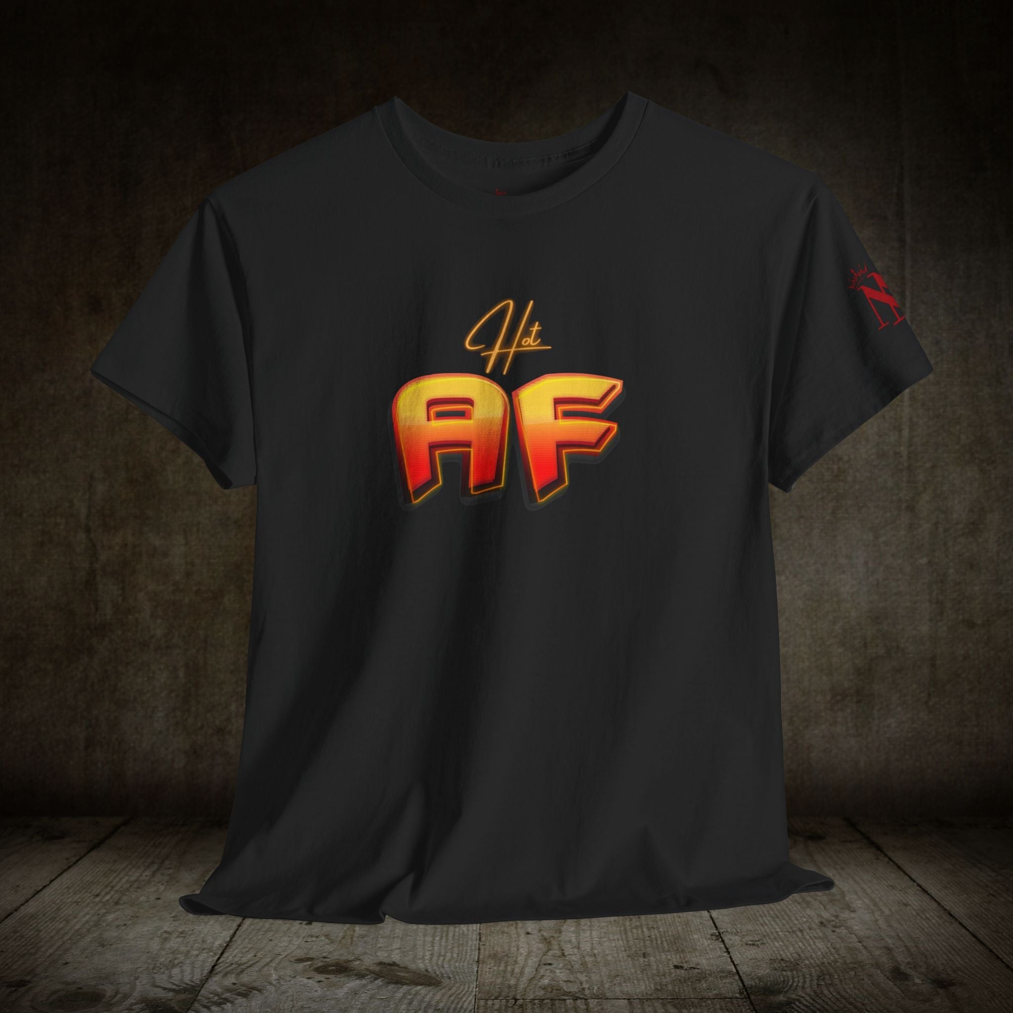 Flaming Hot AF | Mix & Match Cotton Unisex Fun-Flirty Lovers’ T-Shirts