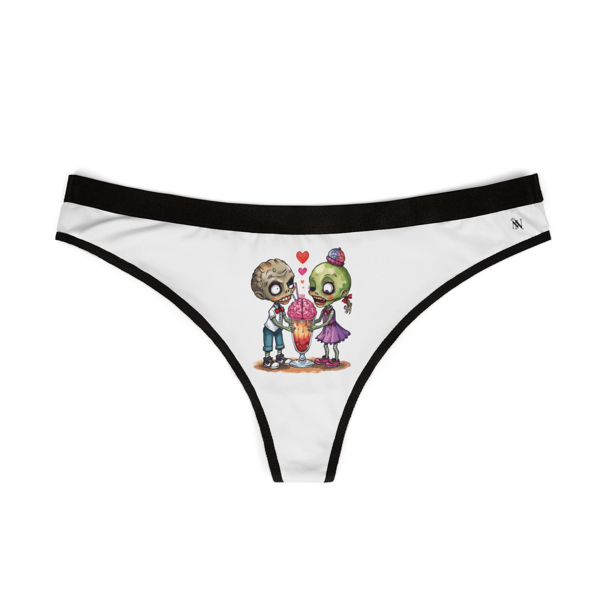 Zombies Share the Love | Mix & Match Women’s Fun-Flirty Lovers’ Thongs