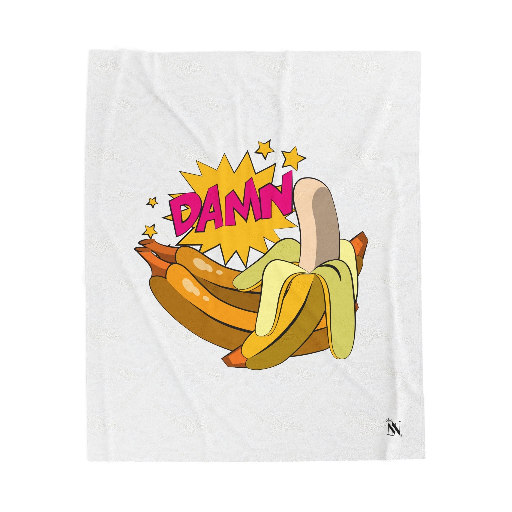 Damn Banana | Mix & Match Velveteen Fun-Flirty Lovers’ Blankets