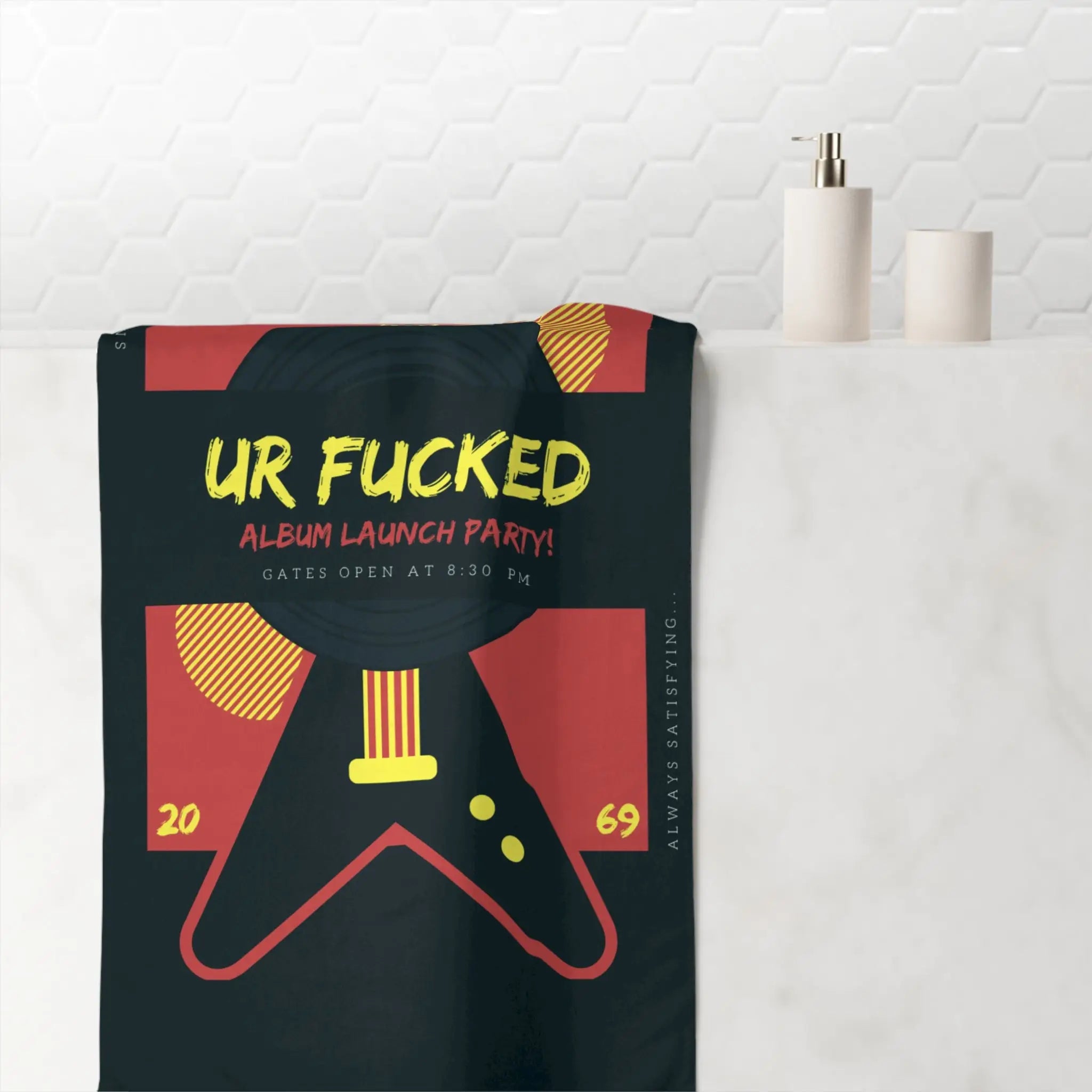 Ur Fucked Album Launch Party Anal Sex Towel