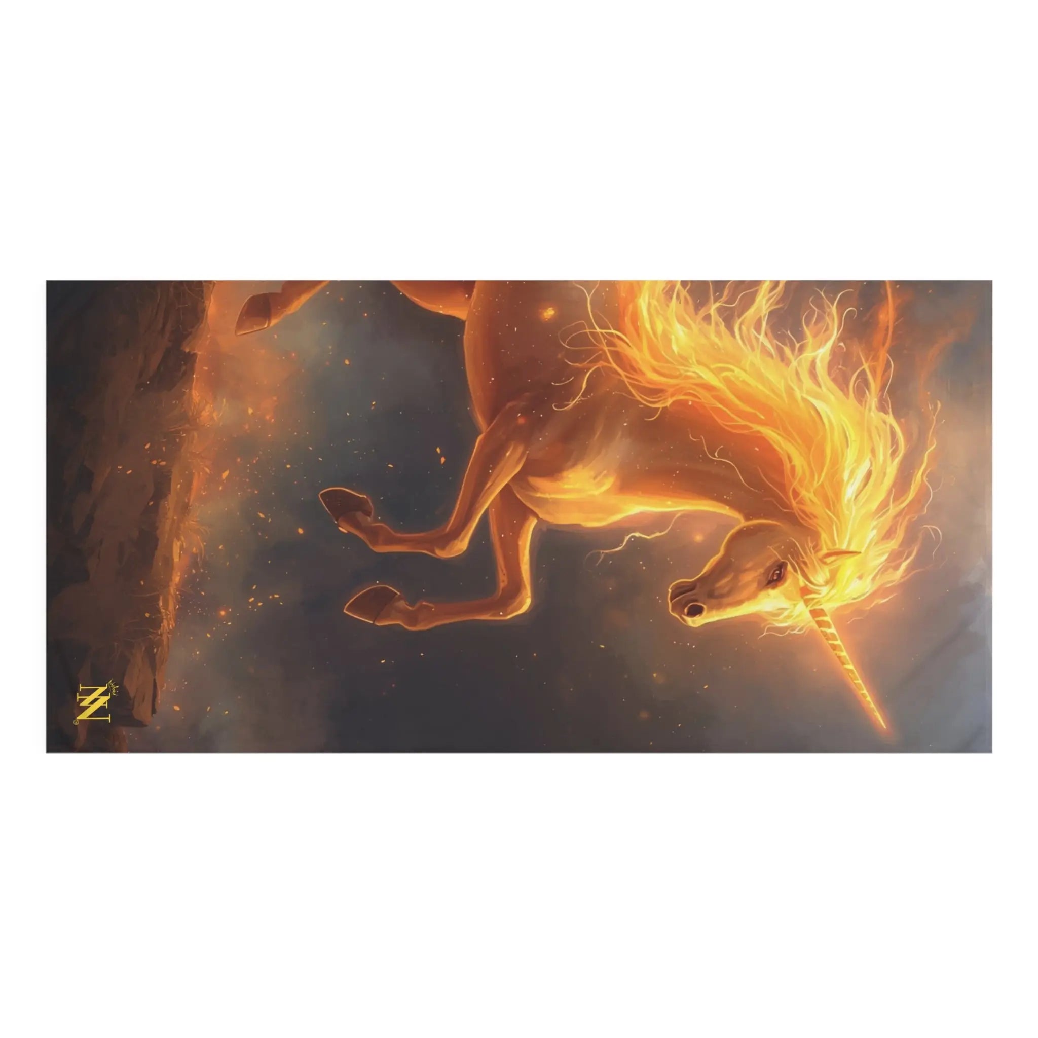Fire Storm Unicorn | Mix & Match XL Fun-Flirty Lovers’ Towels