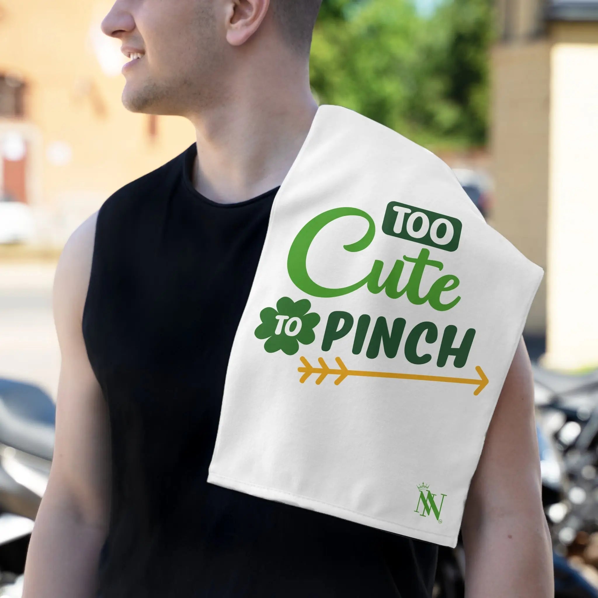 Too Cute to Pinch St. Patrick’s Day | Mix & Match Soft Fun-Flirty Lovers’ Towels