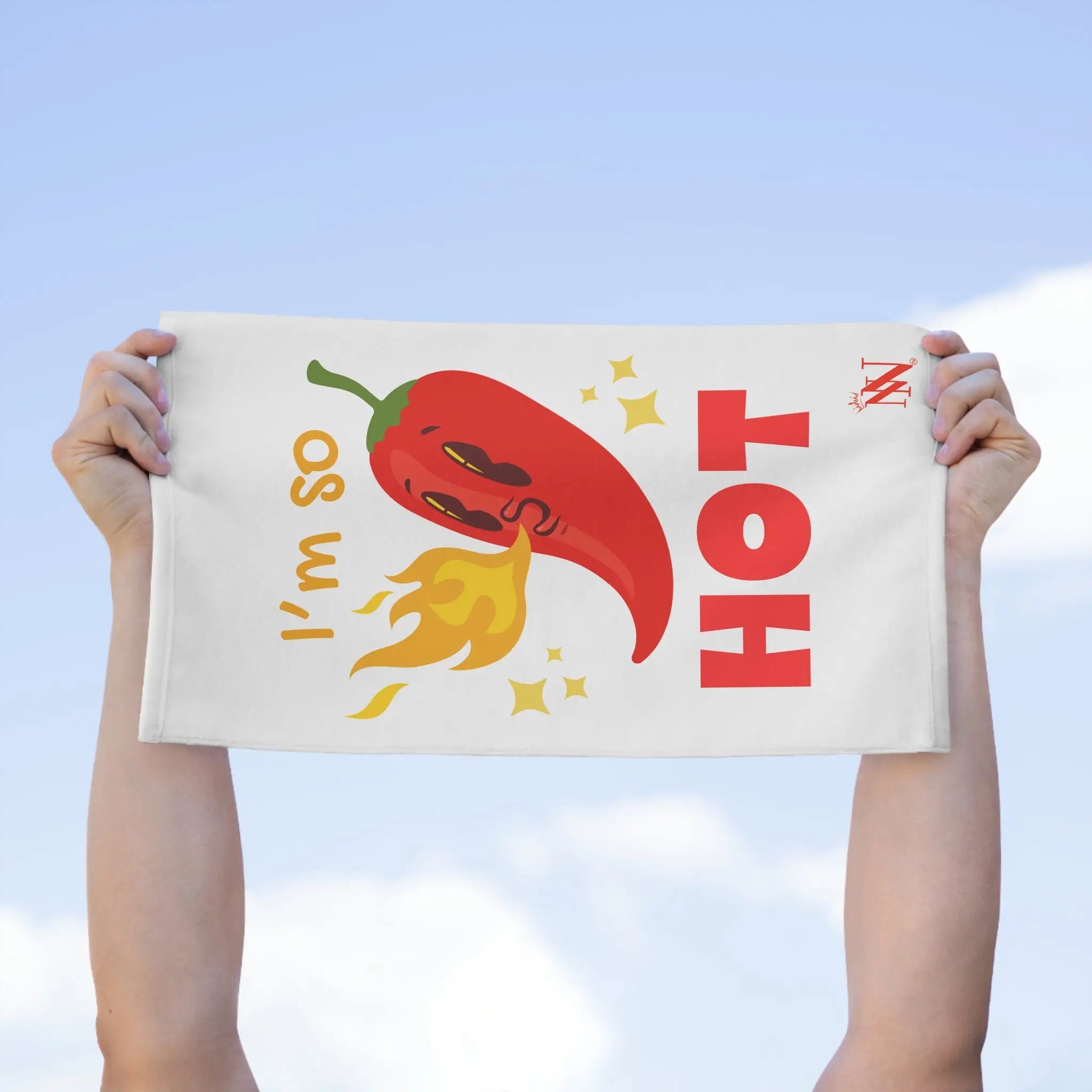 I’m So Hot Pepper | Mix & Match Soft Fun-Flirty Lovers’ Towels