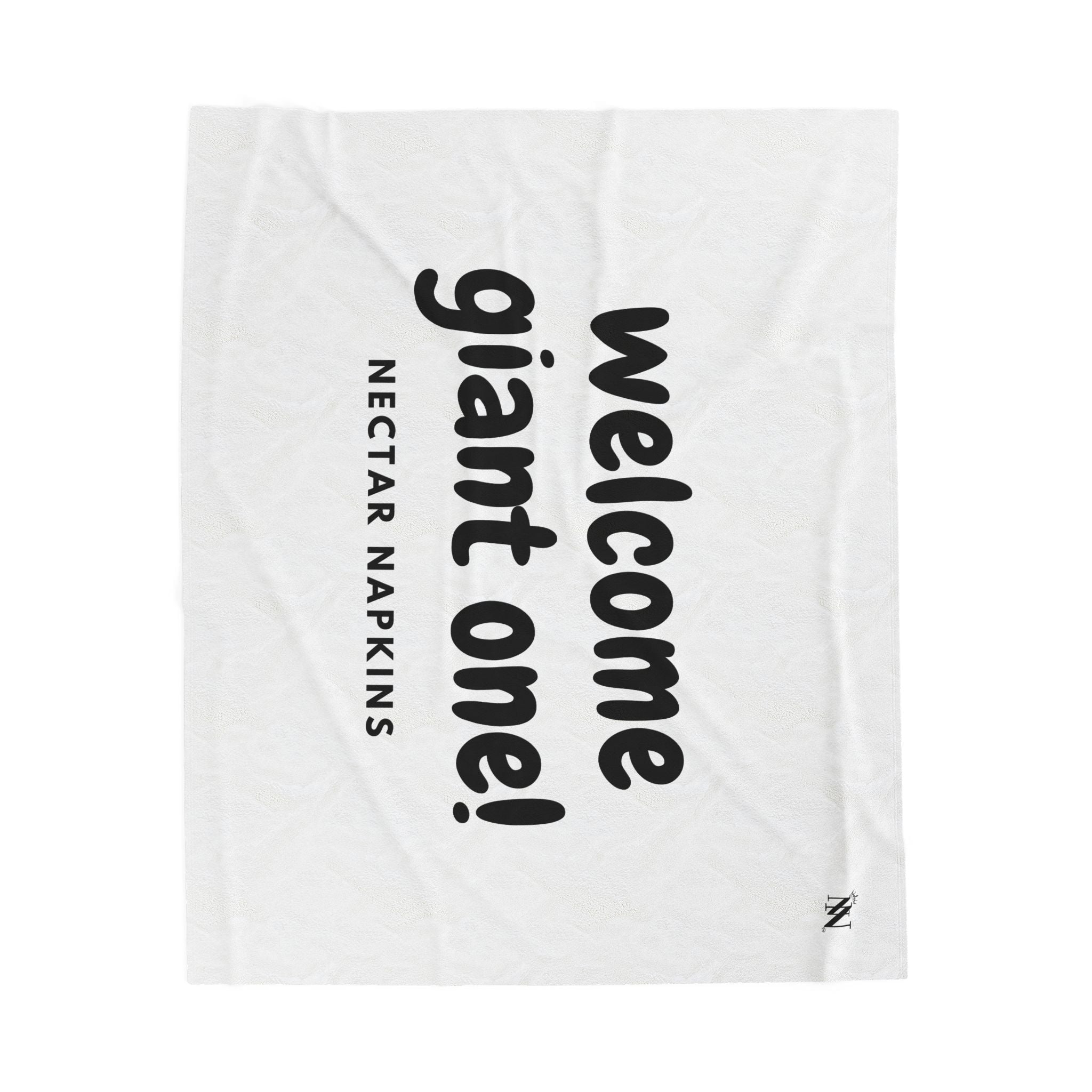 Welcome Giant One! | Mix & Match Fun-Flirty Lovers’ Blankets