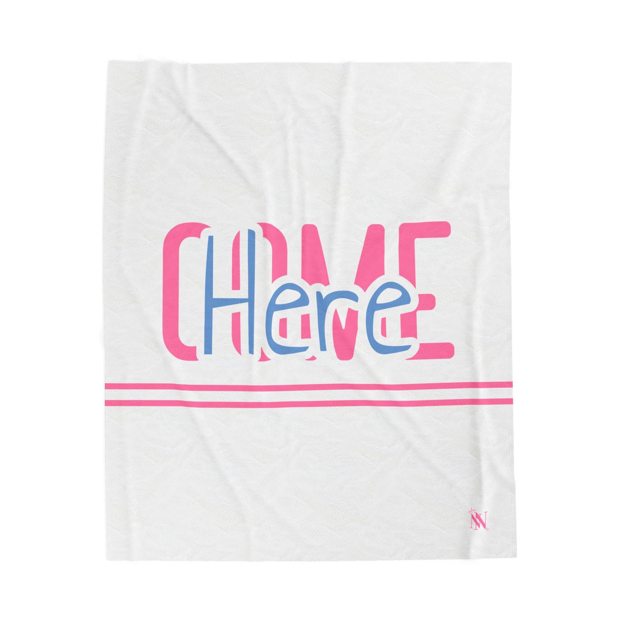 Come Here | Mix & Match Velveteen Fun-Flirty Lovers’ Blankets