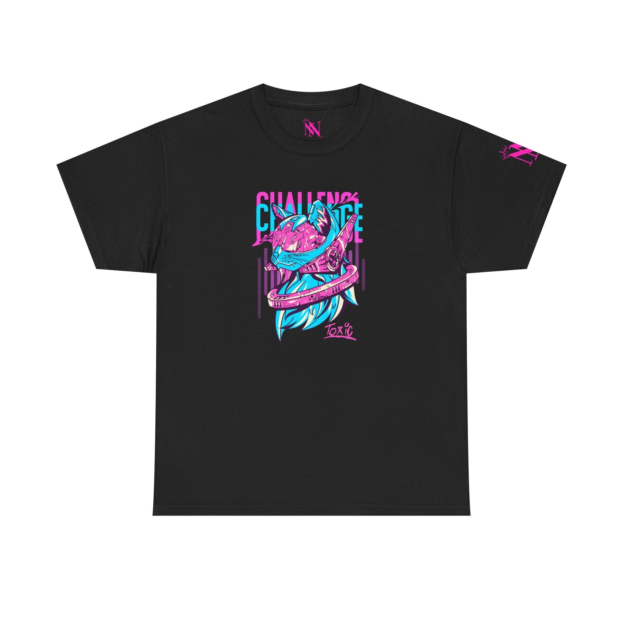 Challenge Toxic Kitty | Mix & Match Cotton Unisex Fun-Flirty Lovers’ T-Shirts