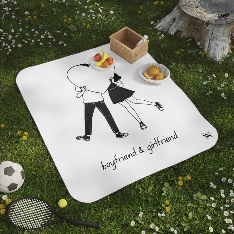Boyfriend & Girlfriend | Mix Match Fun-Flirty Lovers’ Water-Resistant Blankets